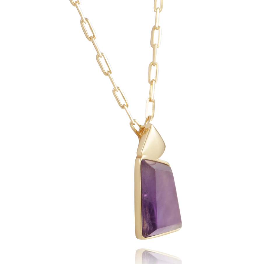 NECKLACE - AMETHYST STONE