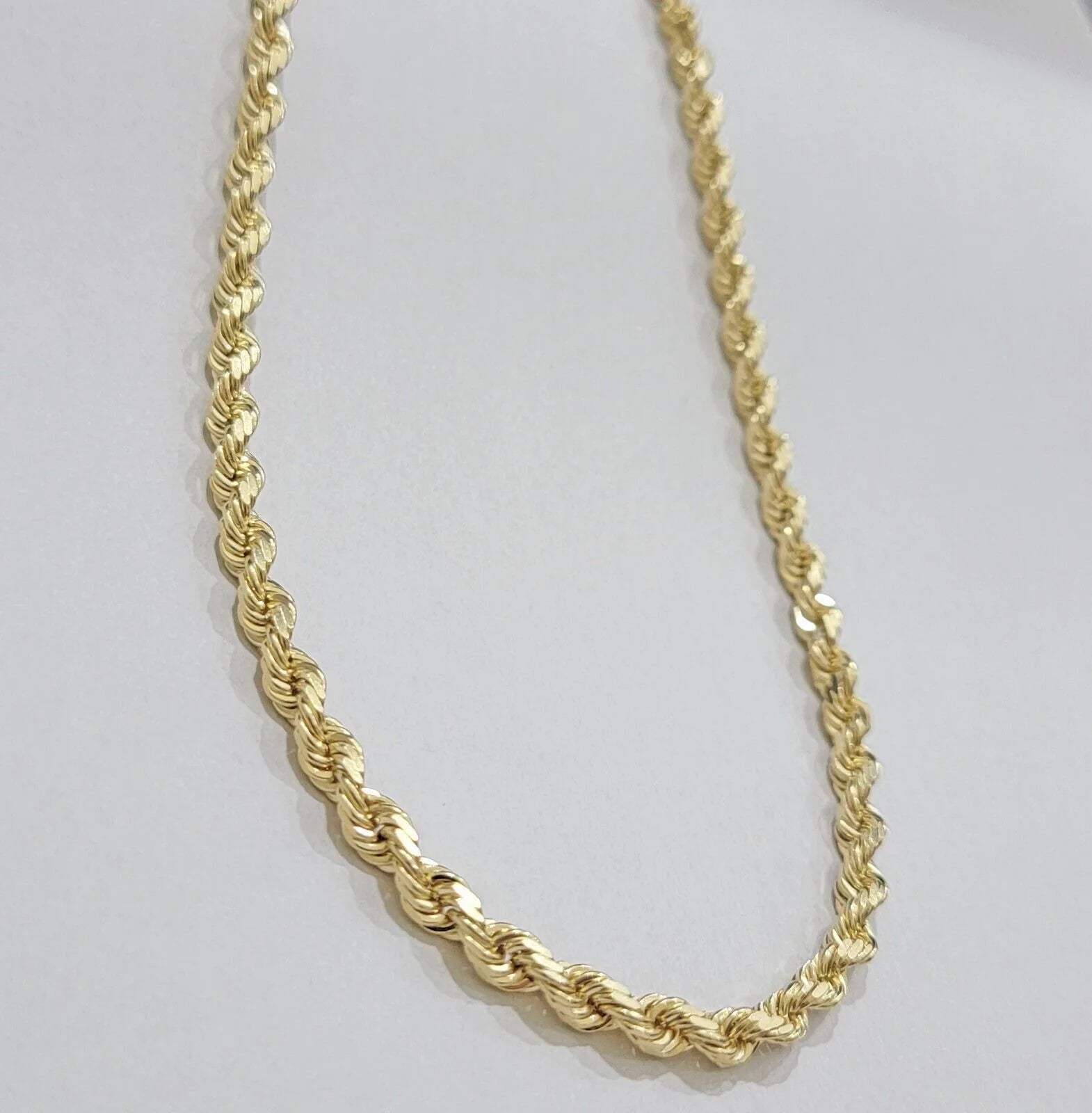 THIN GOLD-PLATED ROPE CHAIN