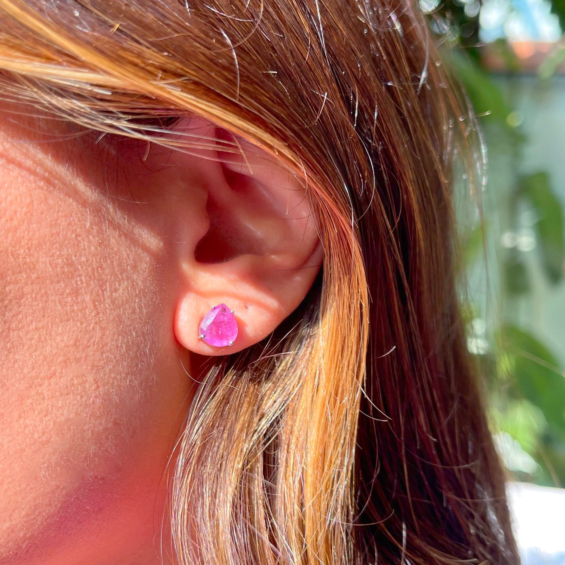 AMETHYST KYLIE EARRING