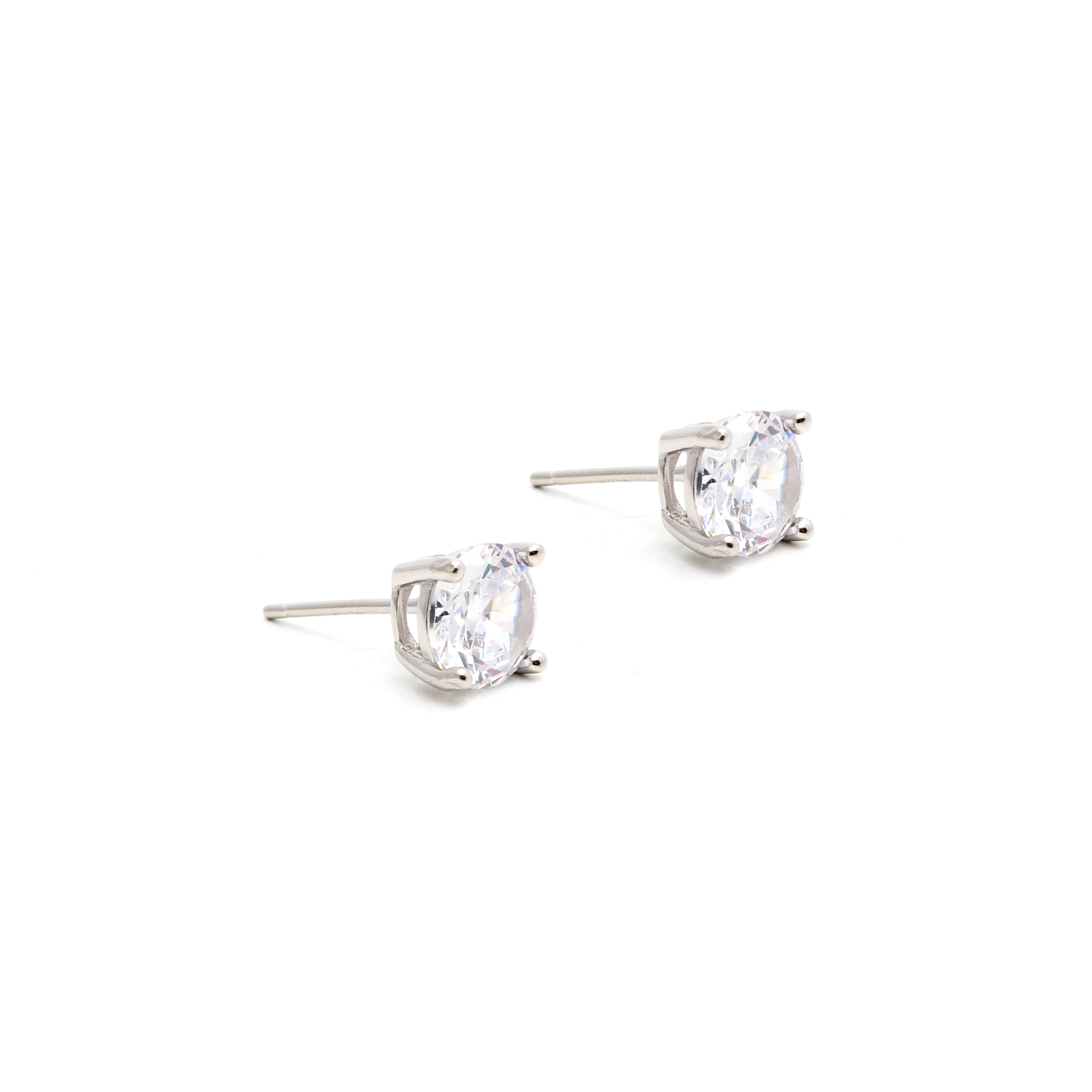 ZIRCONIA BELLA POINT OF LIGHT EARRING