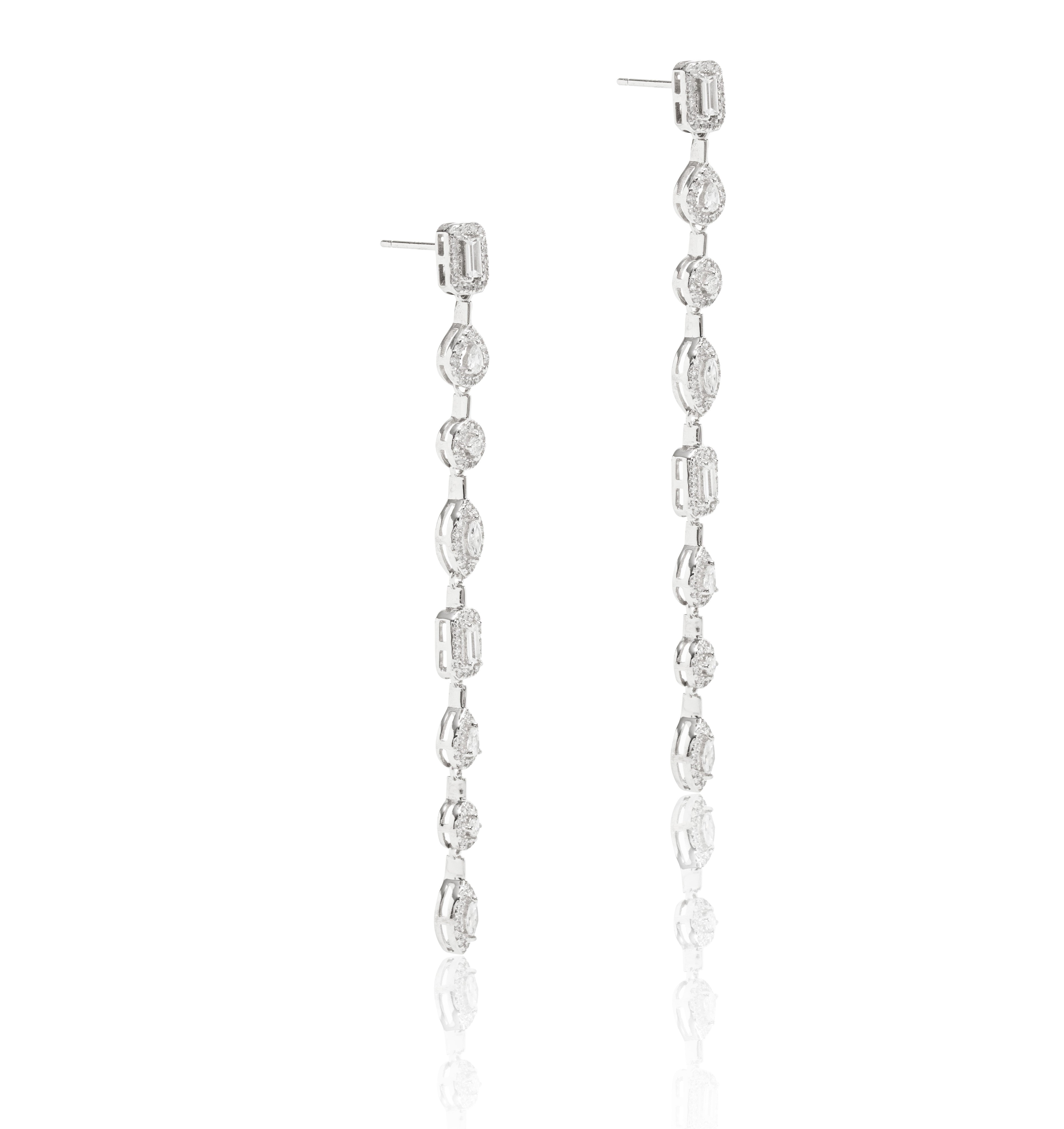 ZIRCONIA RIVIERA BELLA EARRING