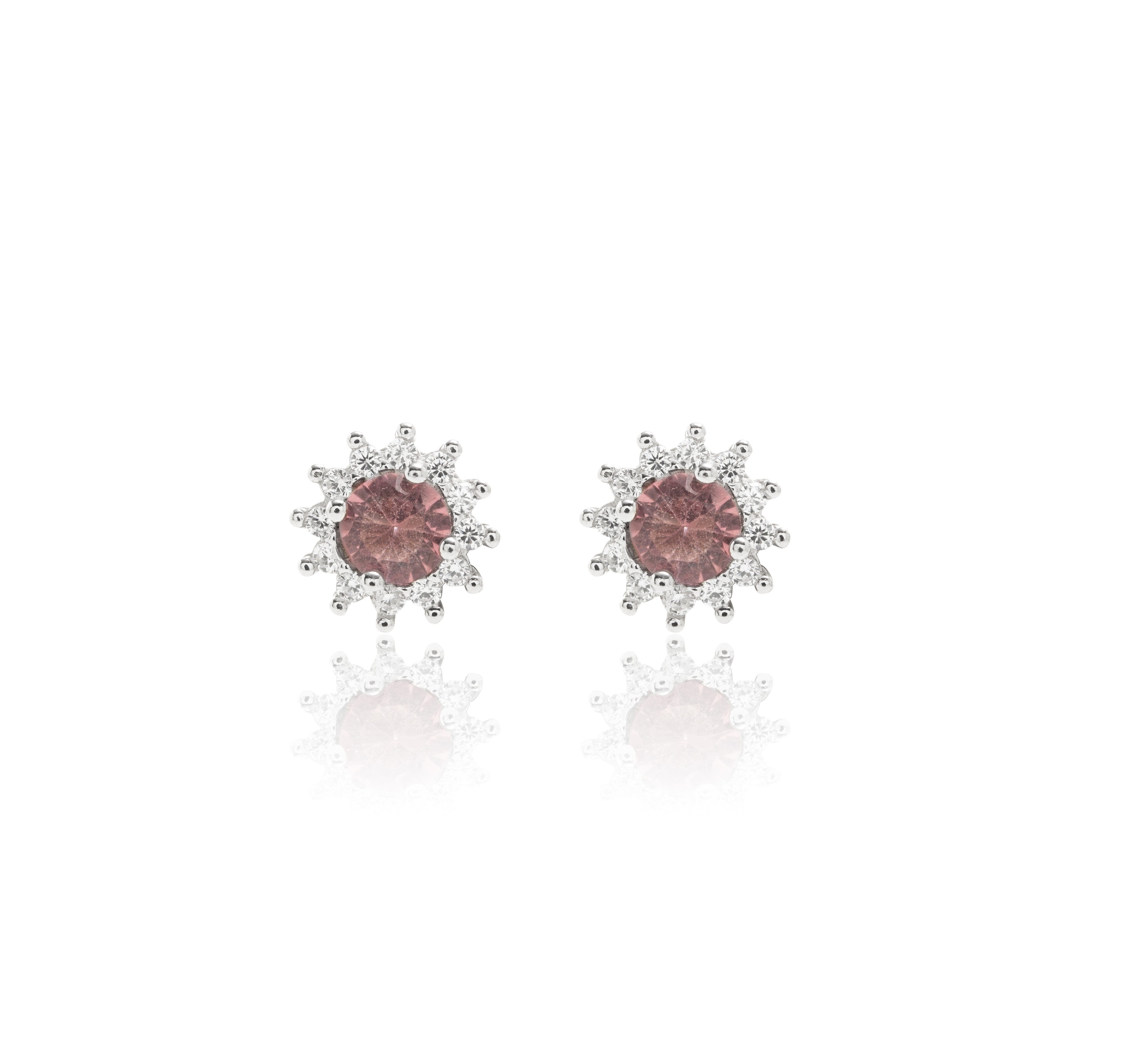 RHODOLITE CHLOE EARRING