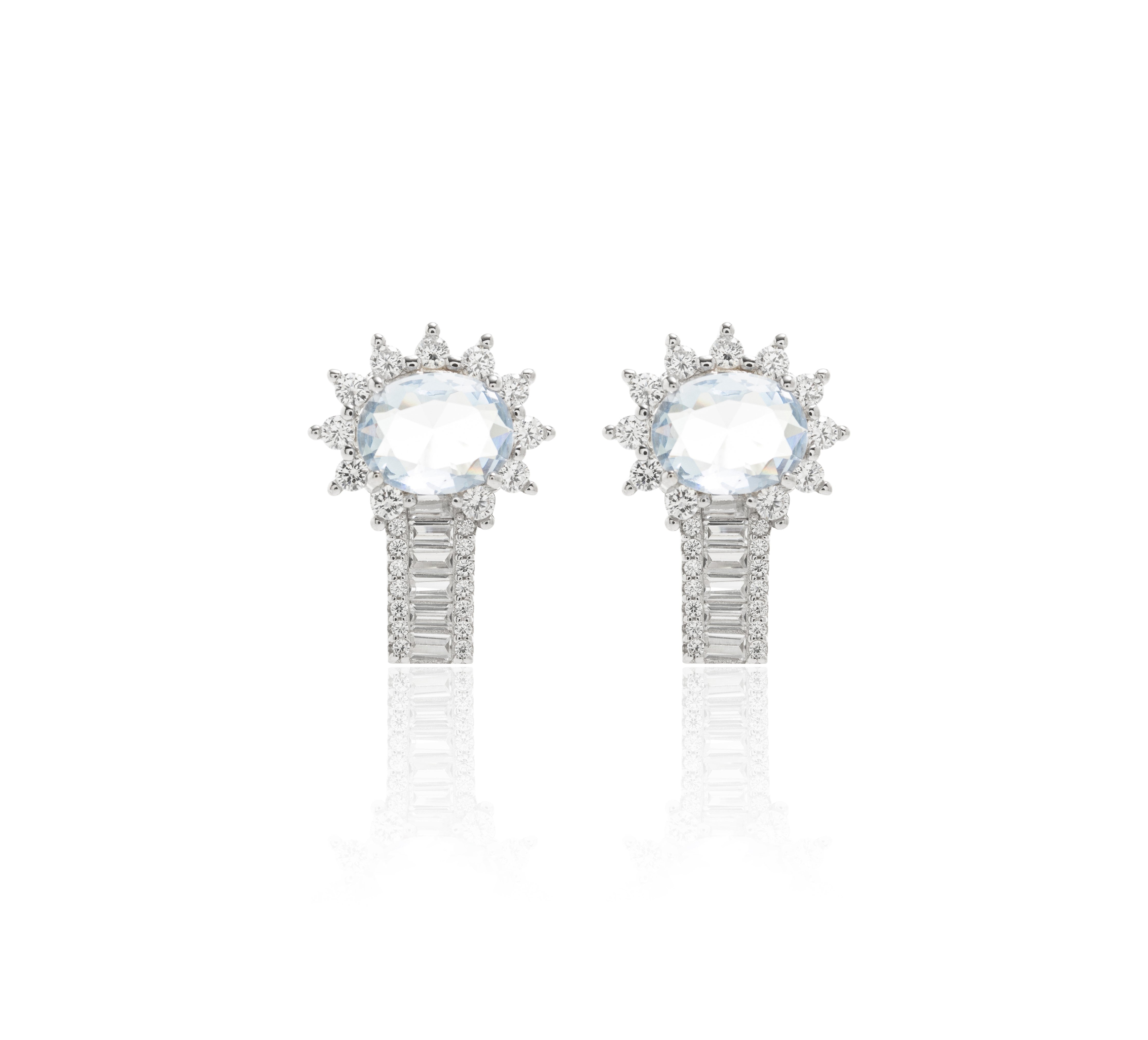 BLUE ZIRCONIA VIRGINIA EARRING