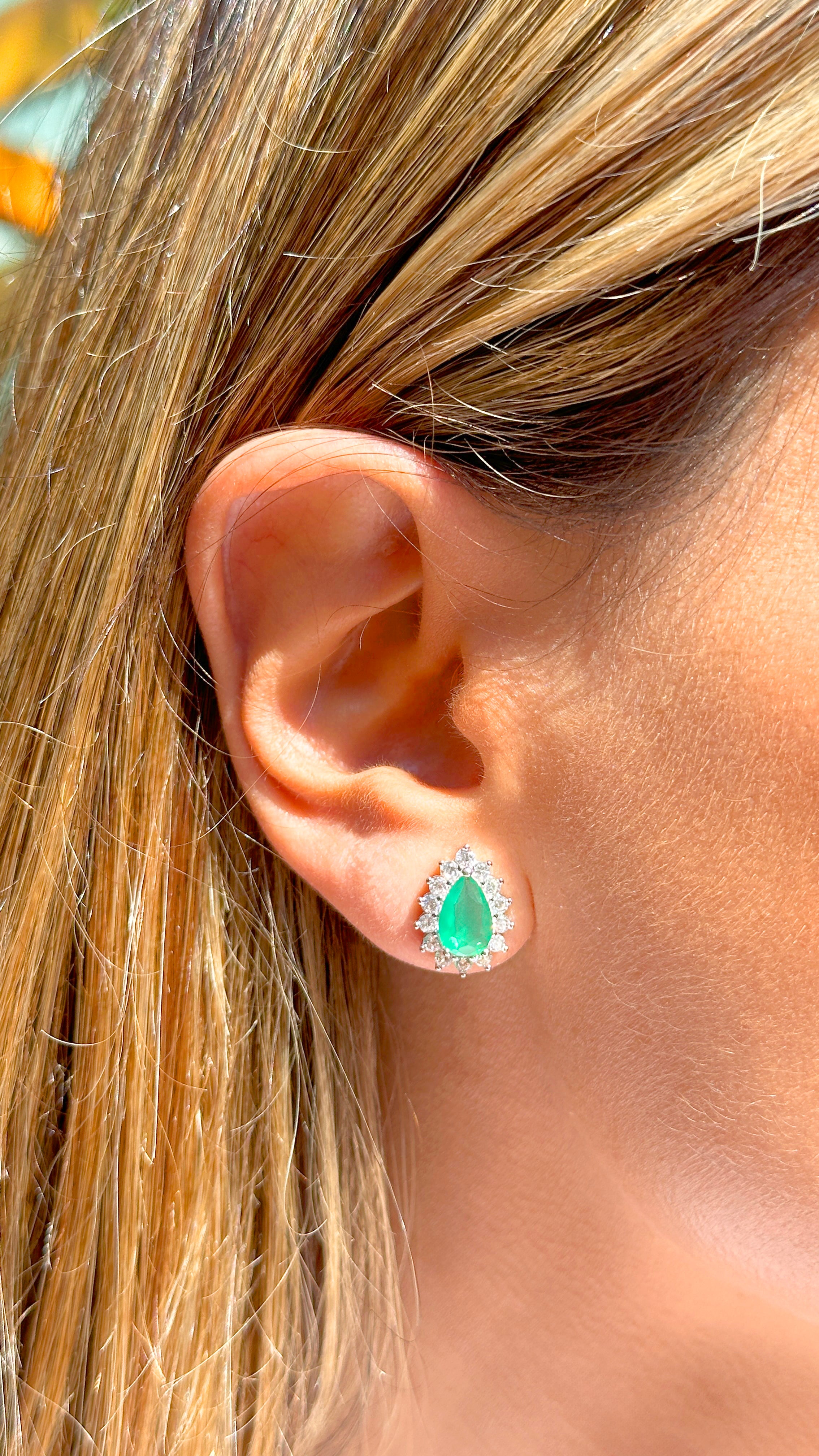 EMERALD EMMA EARRING