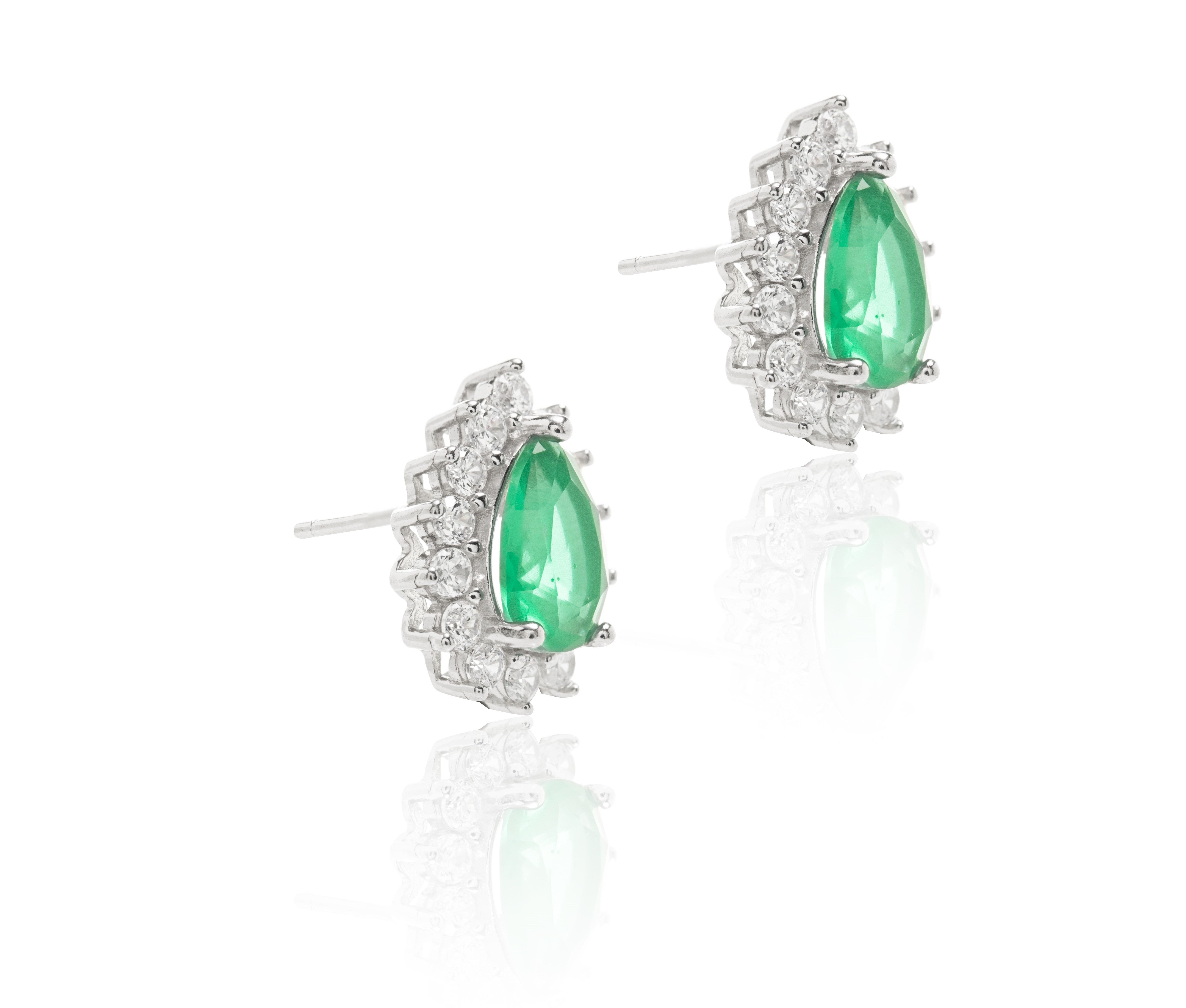 EMERALD EMMA EARRING