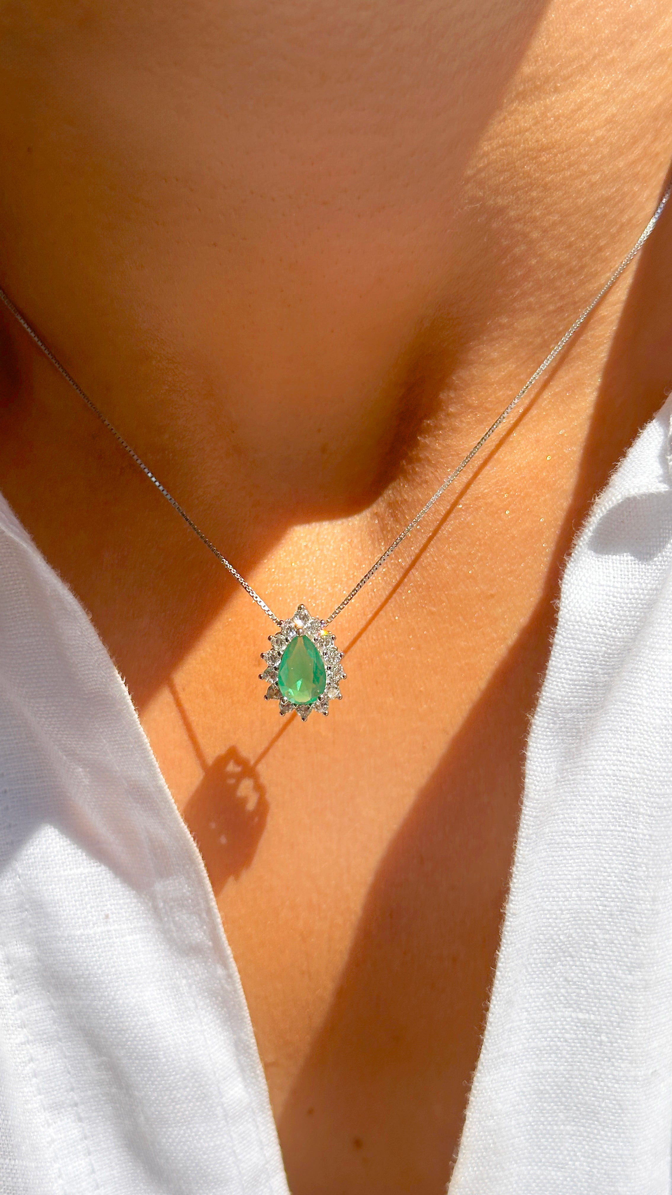 EMERALD EMMA NECKLACE