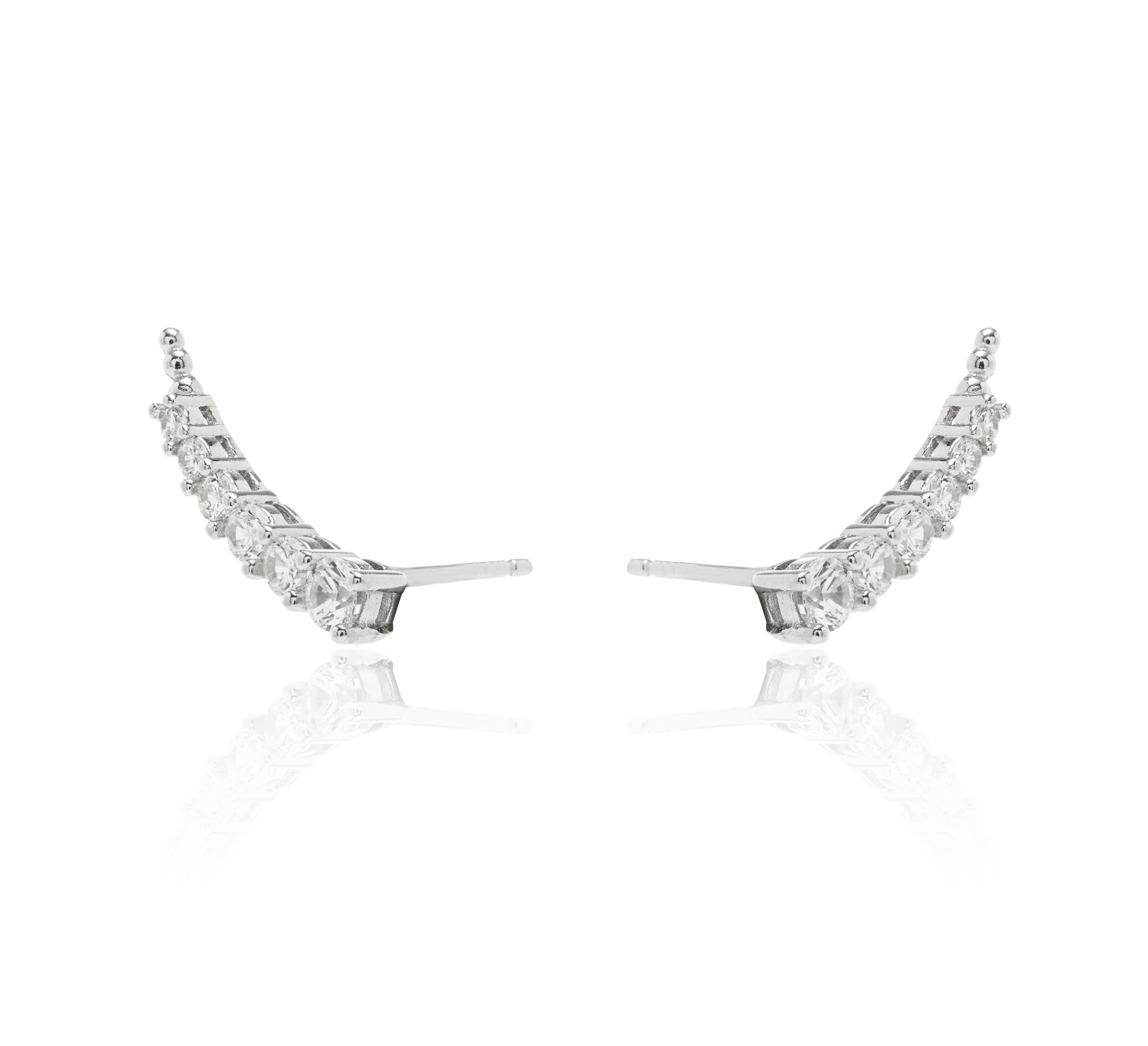 ZIRCONIA ELLIE WINGS EARRING