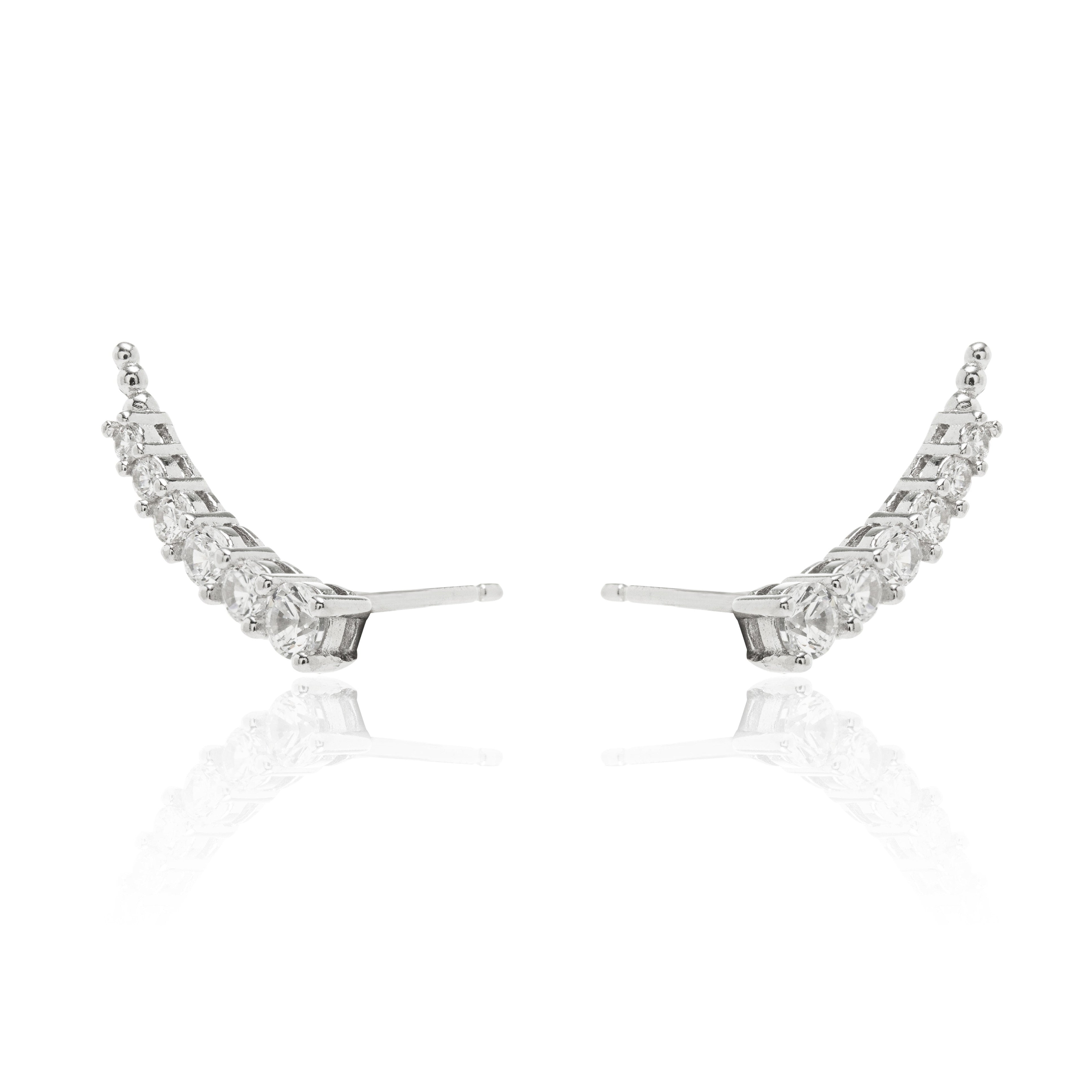 ZIRCONIA ELLIE WINGS EARRING