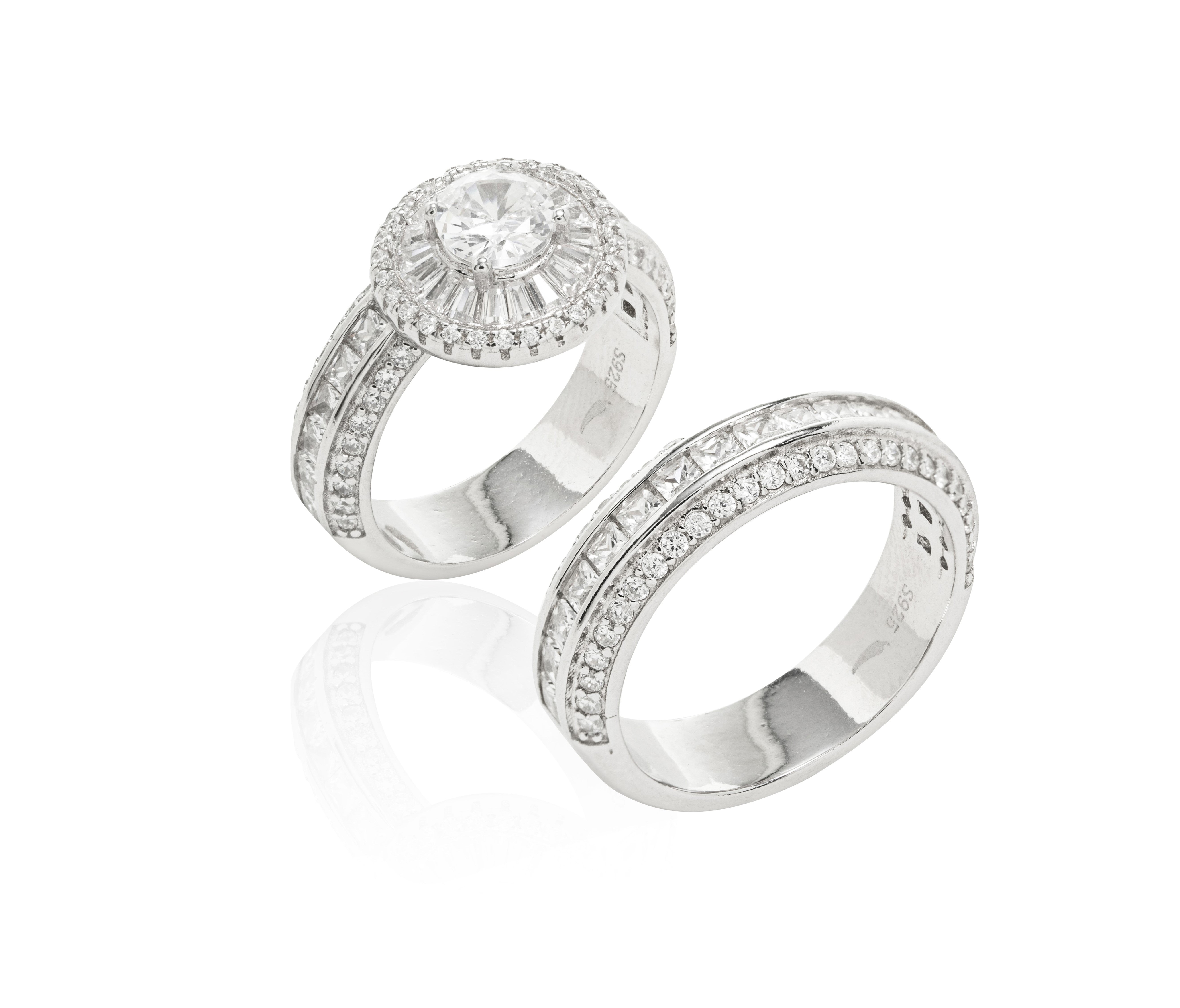 DUO ZIRCONIA STEFANE RING