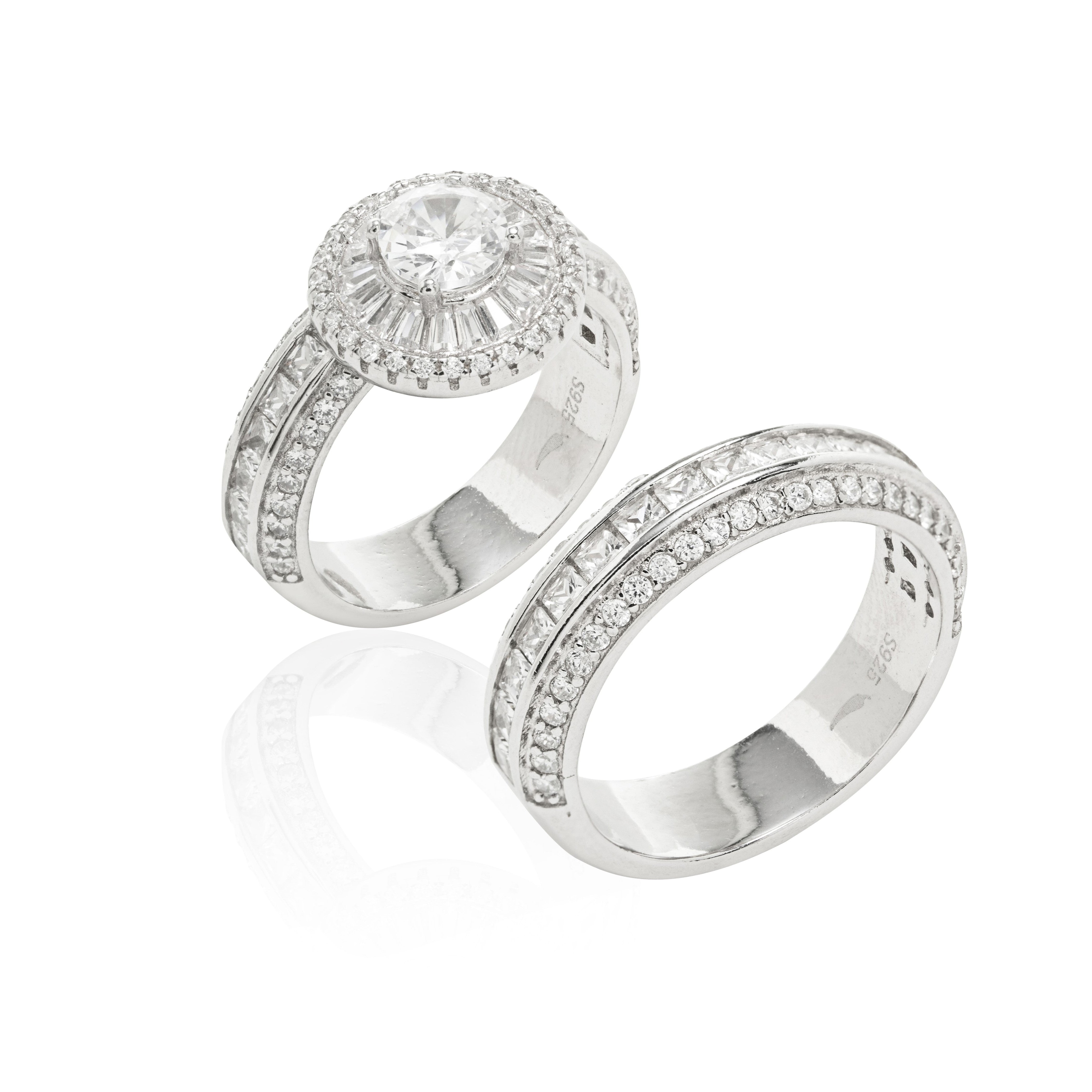 DUO ZIRCONIA STEFANE RING