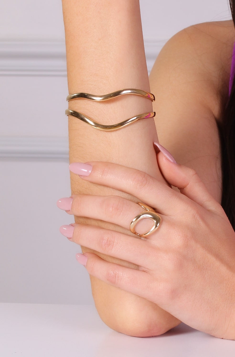 EAST VILLAGE VIBE BRACELET - GOLD PLATED