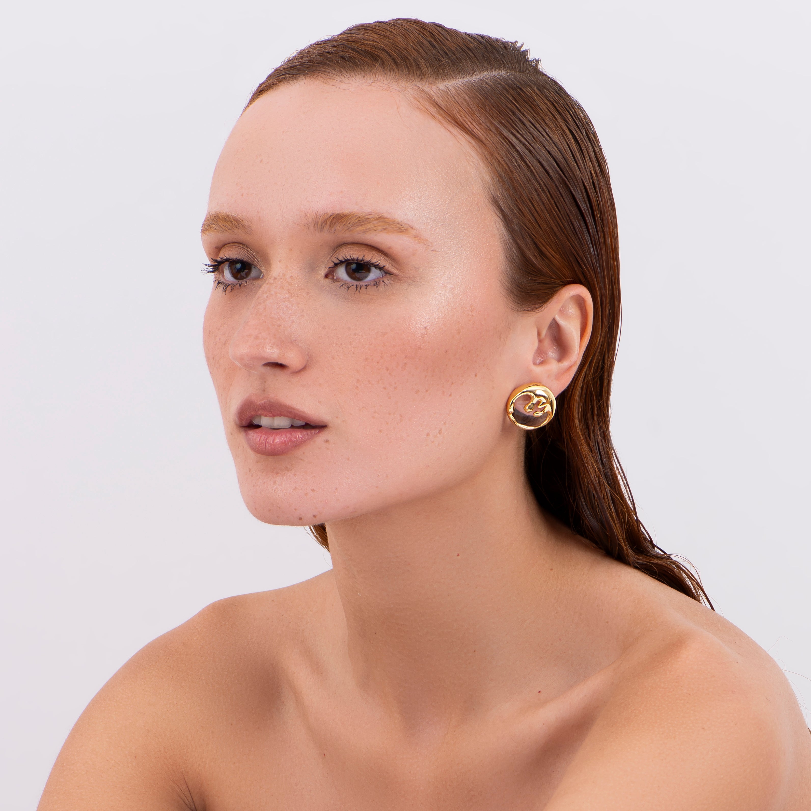 VESPER EARRINGS | SILVER PLATED | ORGANIC MOTION COLLECTION | BRAINSTORM JEWELRY