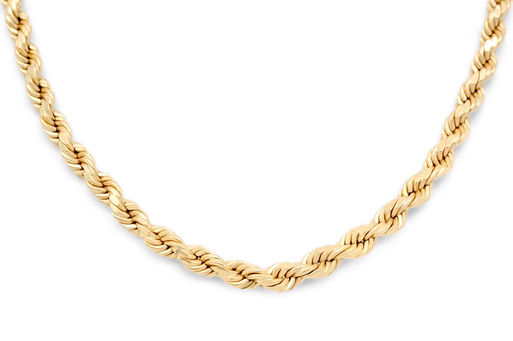 THIN GOLD-PLATED ROPE CHAIN