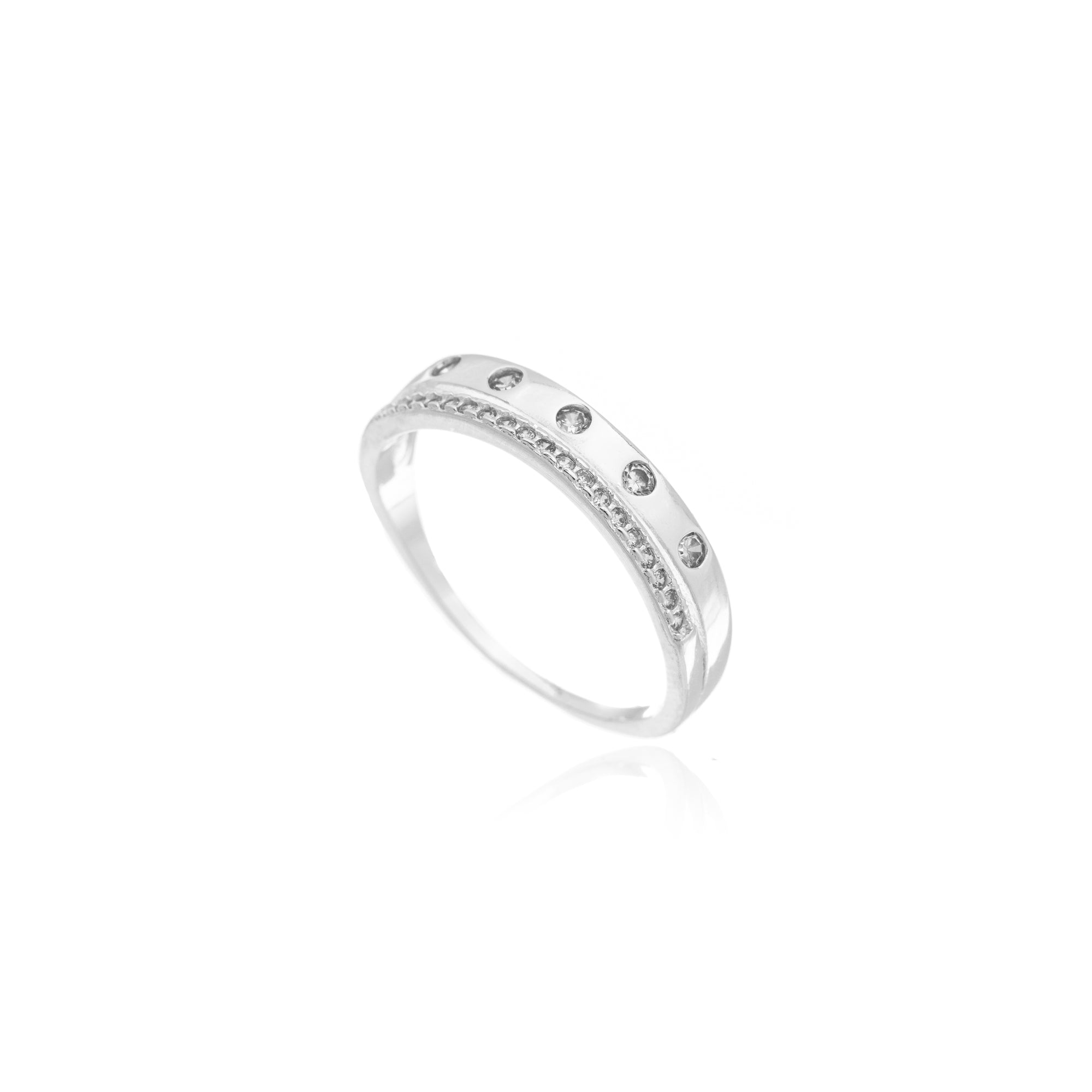 PEAR RING | SILVER | ETERNAL LOVE COLLECTION | BRAINSTORM JEWELRY