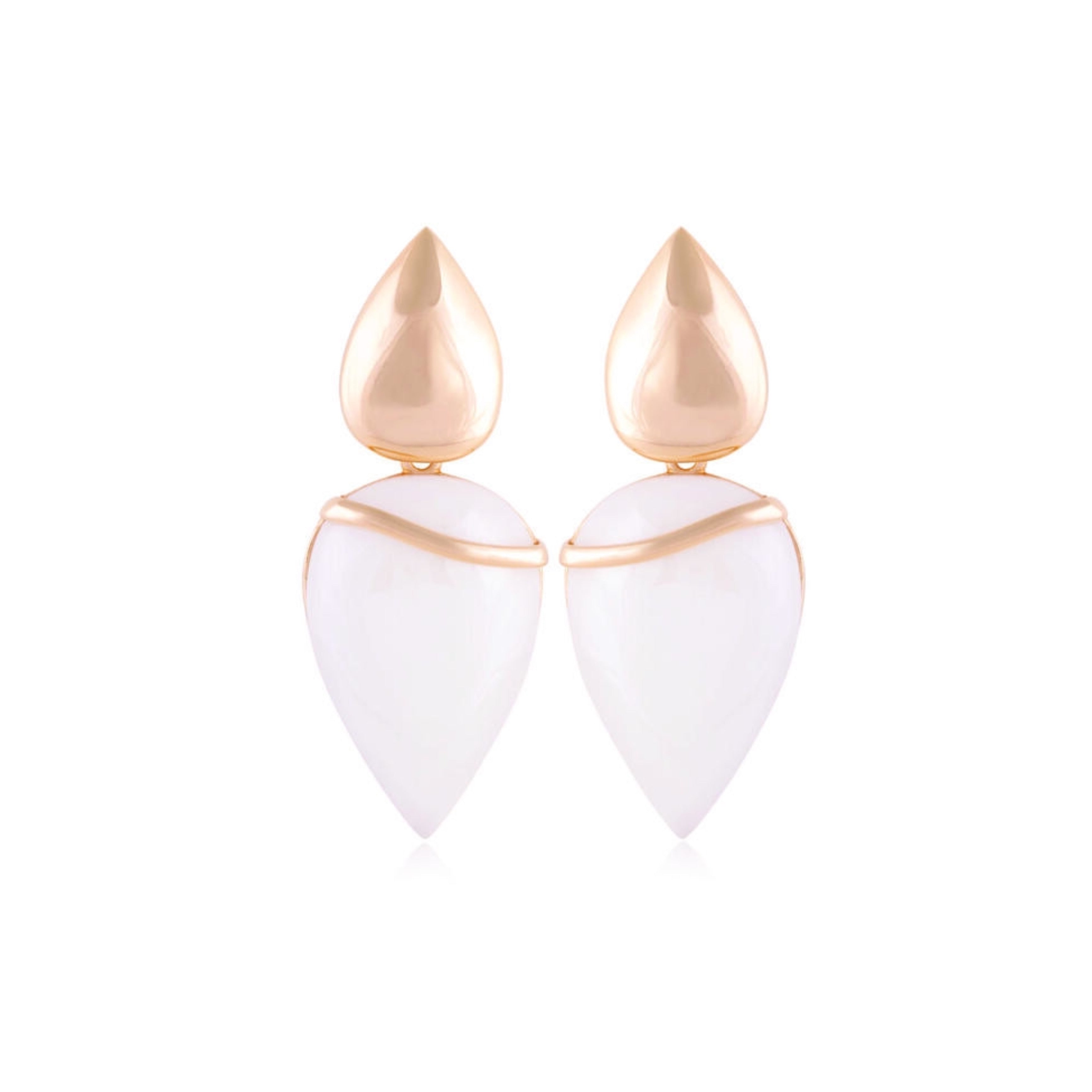 METROPOLITAN MAJESTY EARRING - CUSTOM PORCELAIN