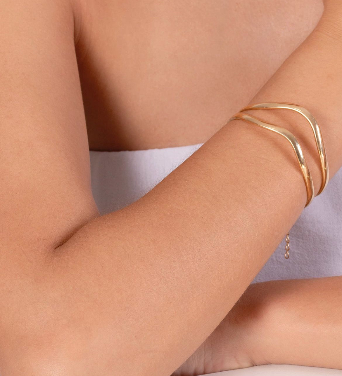 EAST VILLAGE VIBE BRACELET - GOLD PLATED