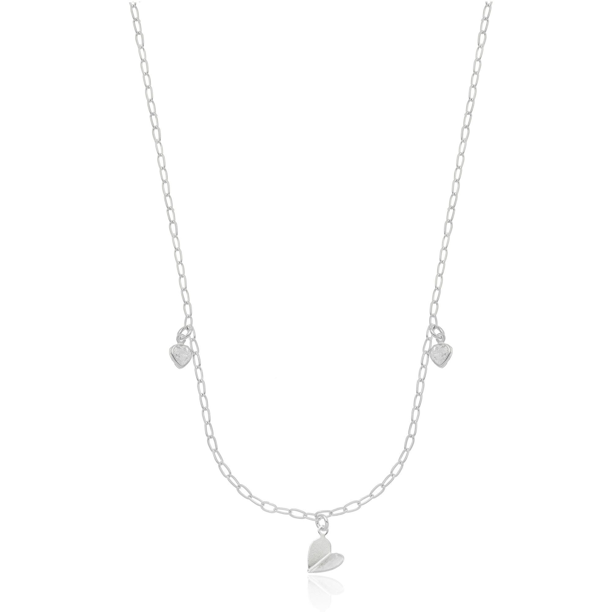 KHLOE NECKLACE | SILVER | ETERNAL LOVE| BRAINSTORM JEWELRY