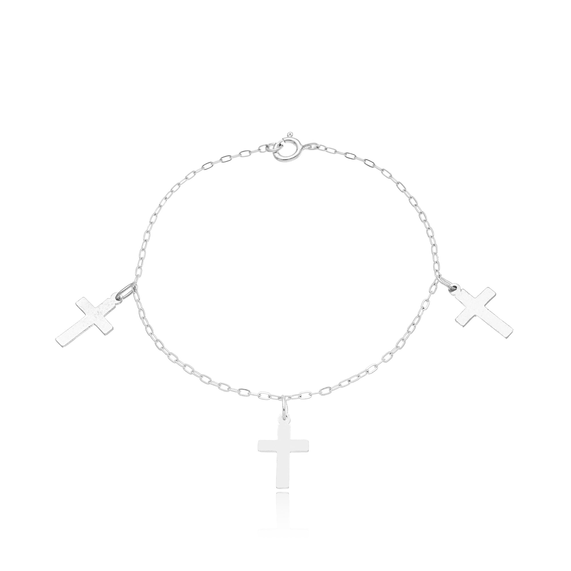 CROSS BRACELET | SILVER | ETERNAL LOVE COLLECTION | BRAINSTORM JEWELRY