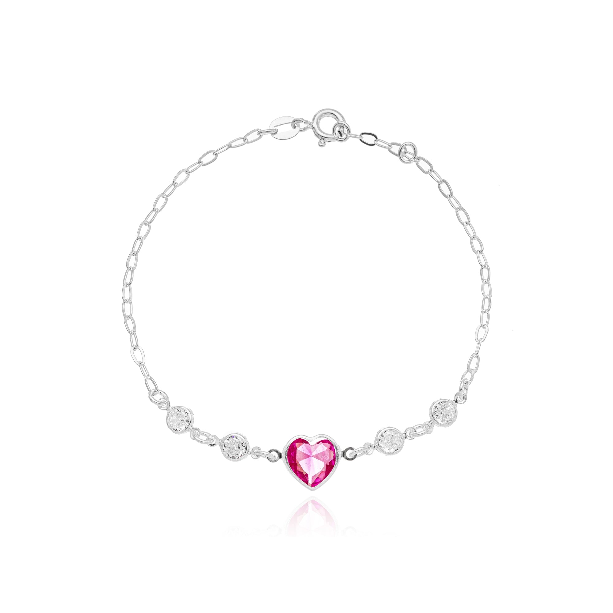 PULSEIRA BIHEART | PRATA | AMOR ETERNO | JOIAS BRAINSTORM