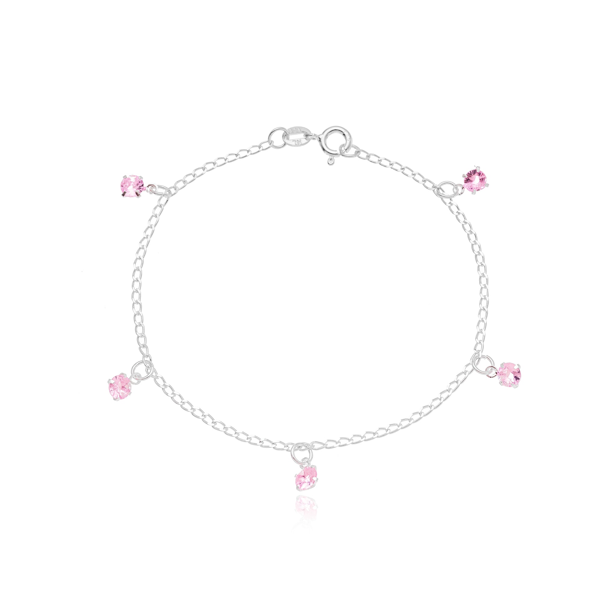 PULSEIRA BIHEART | PRATA | AMOR ETERNO | JOIAS BRAINSTORM