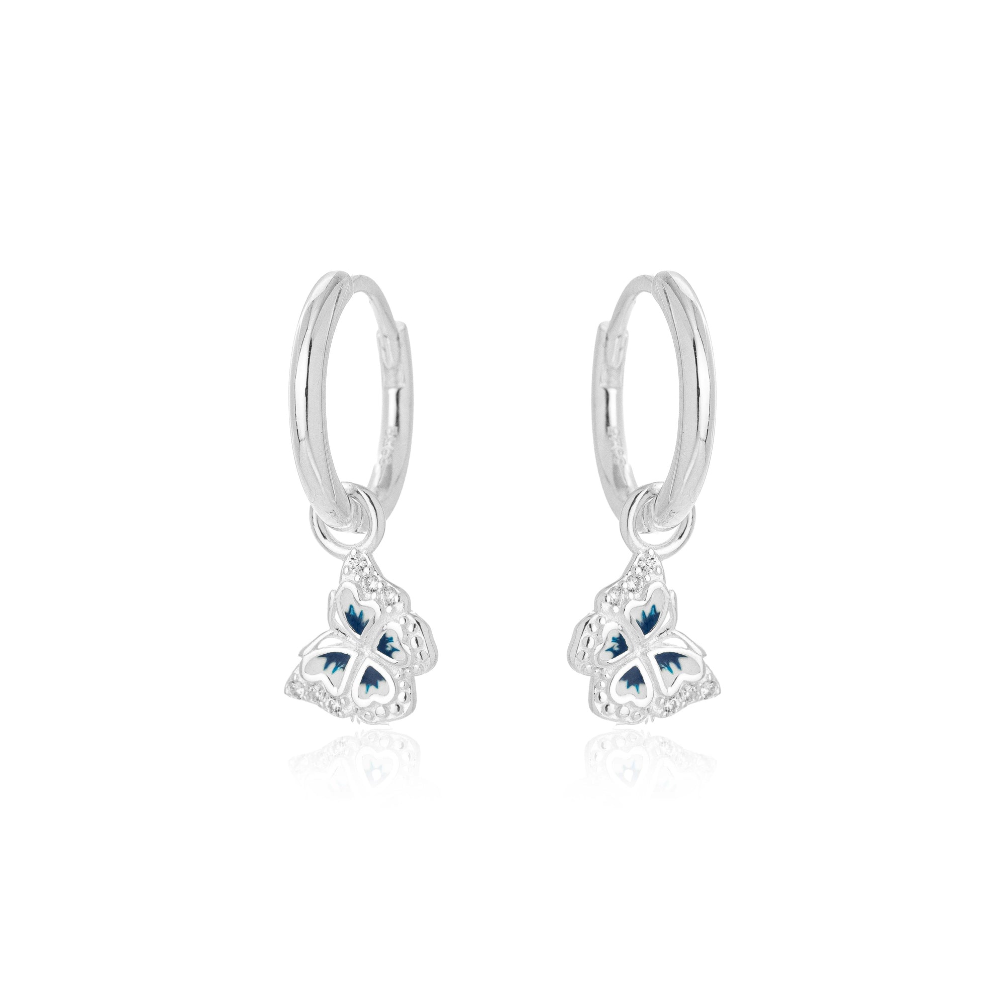 BRINCO EFEITO BORBOLETA | PRATA | AMOR ETERNO | JOIAS BRAINSTORM