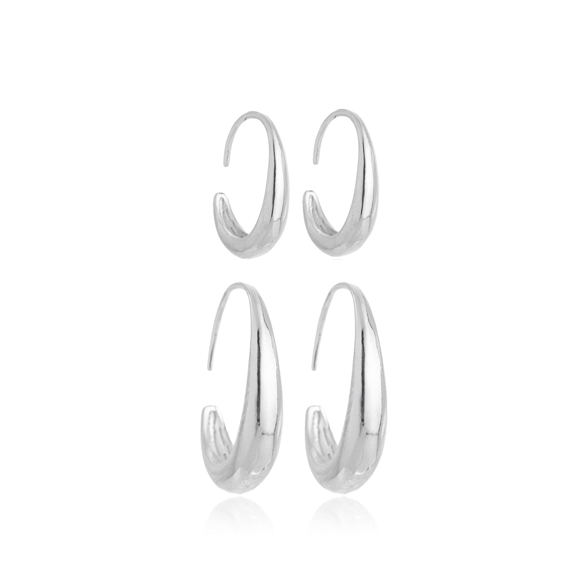 DUO MARY EARRING | SILVER | ETERNAL LOVE| BRAINSTORM JEWELRY