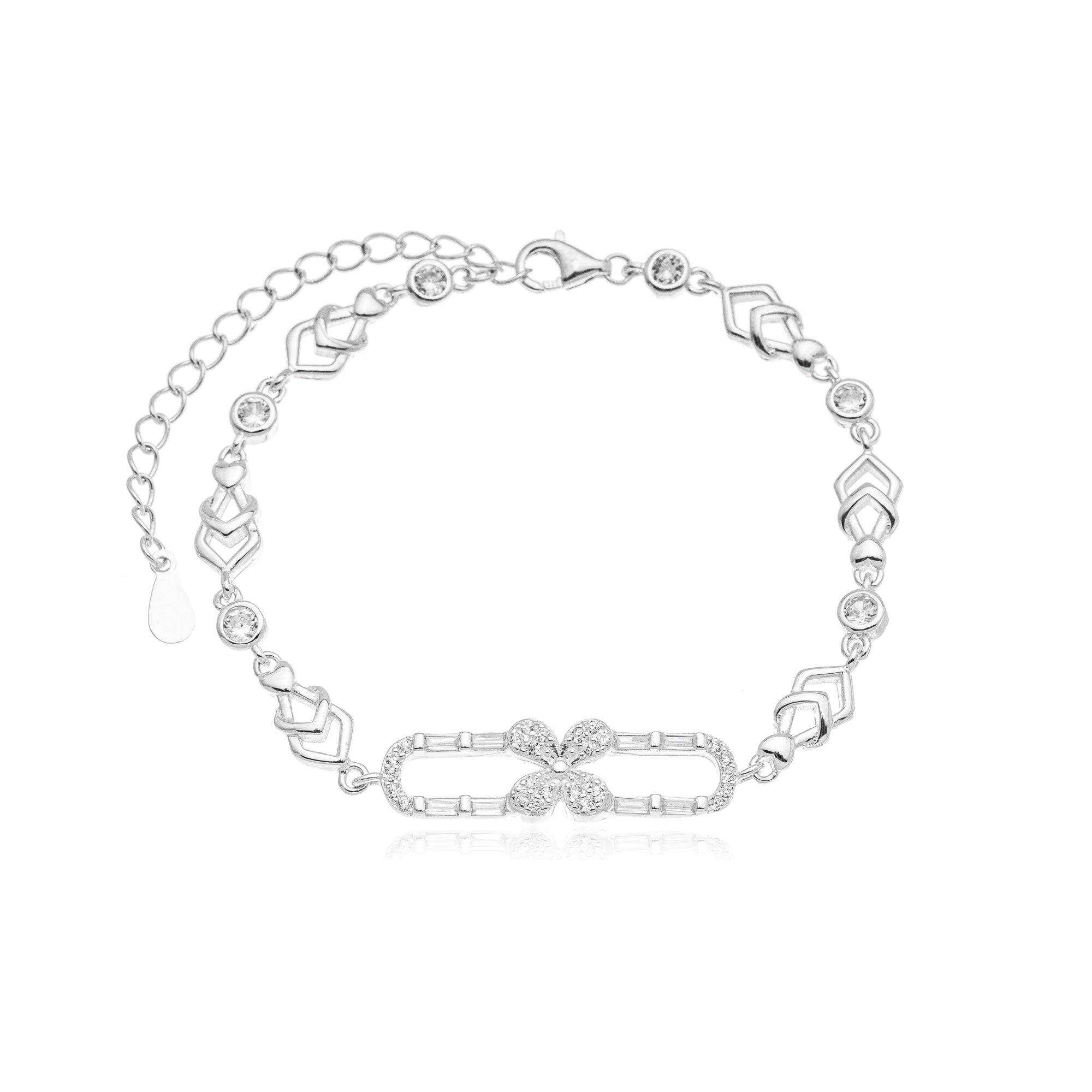 RAY BRACELET | SILVER | GLIMMER COLLECTION | BRAINSTORM JEWELRY