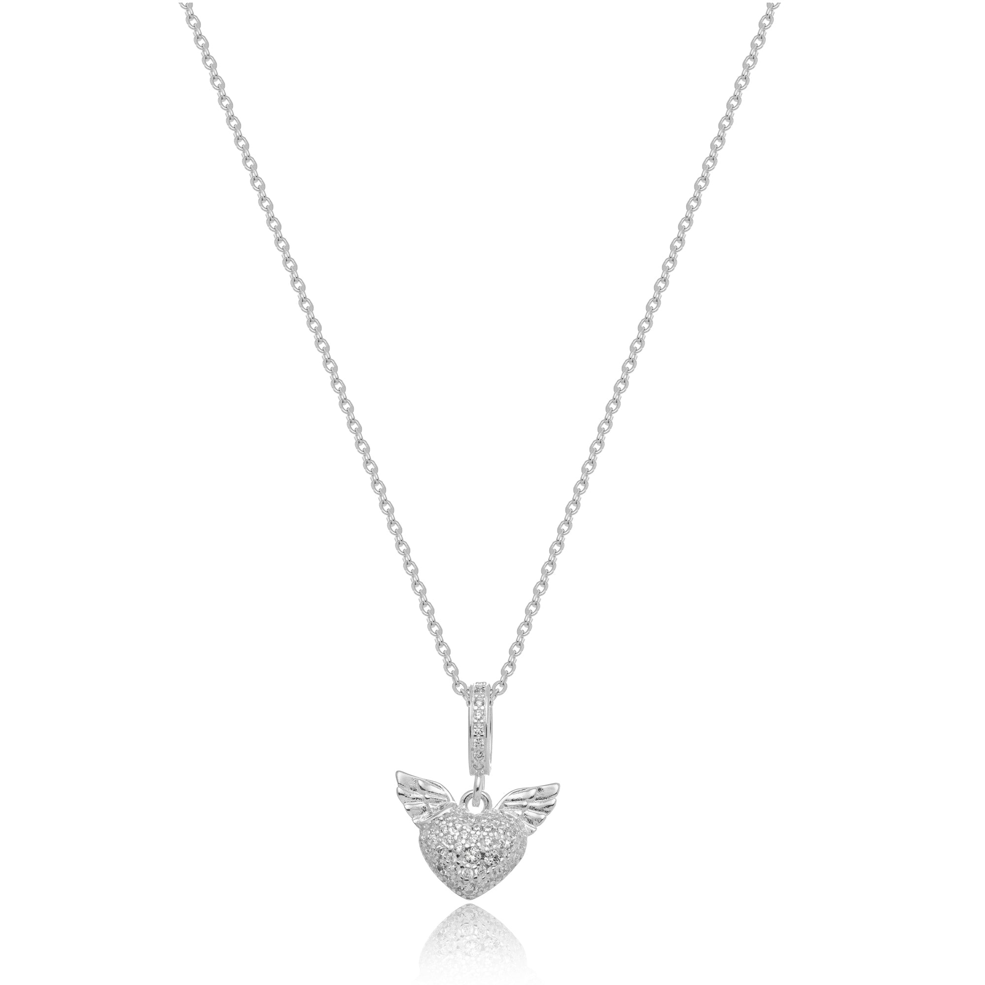 FLYING LOVE NECKLACE | SILVER | ETERNAL LOVE| BRAINSTORM JEWELRY