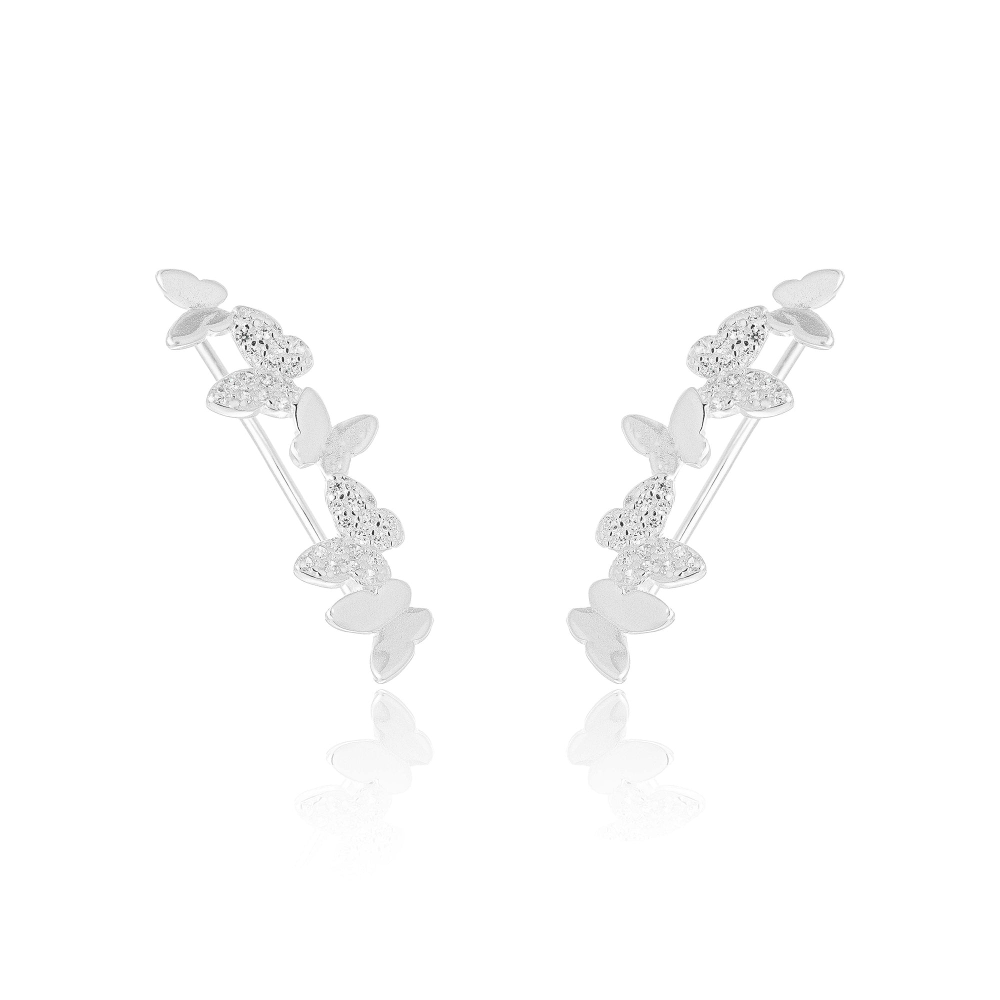 FLIER EARRING | SILVER | ETERNAL LOVE| BRAINSTORM JEWELRY