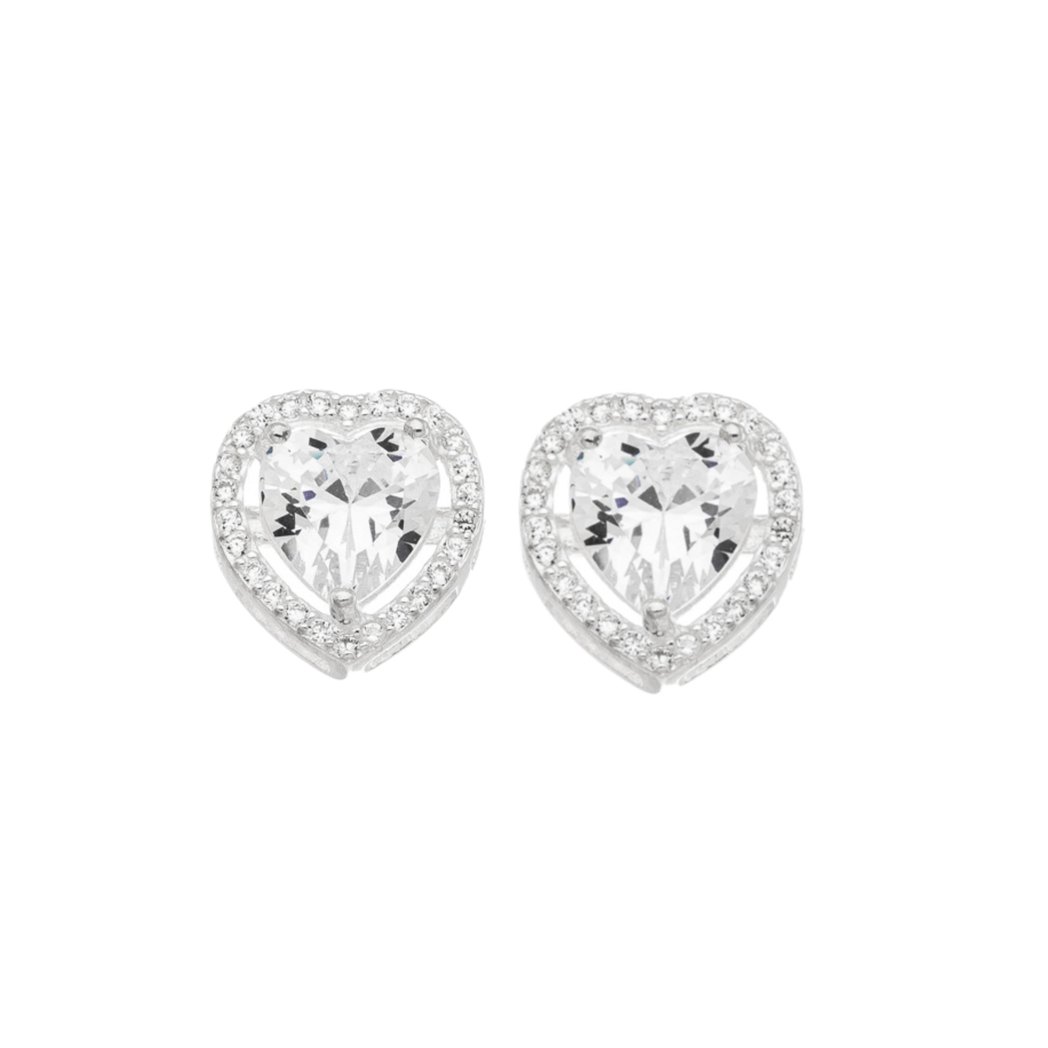 MAGNETIC HEART EARRING | SILVER | ETERNAL LOVE| BRAINSTORM JEWELRY