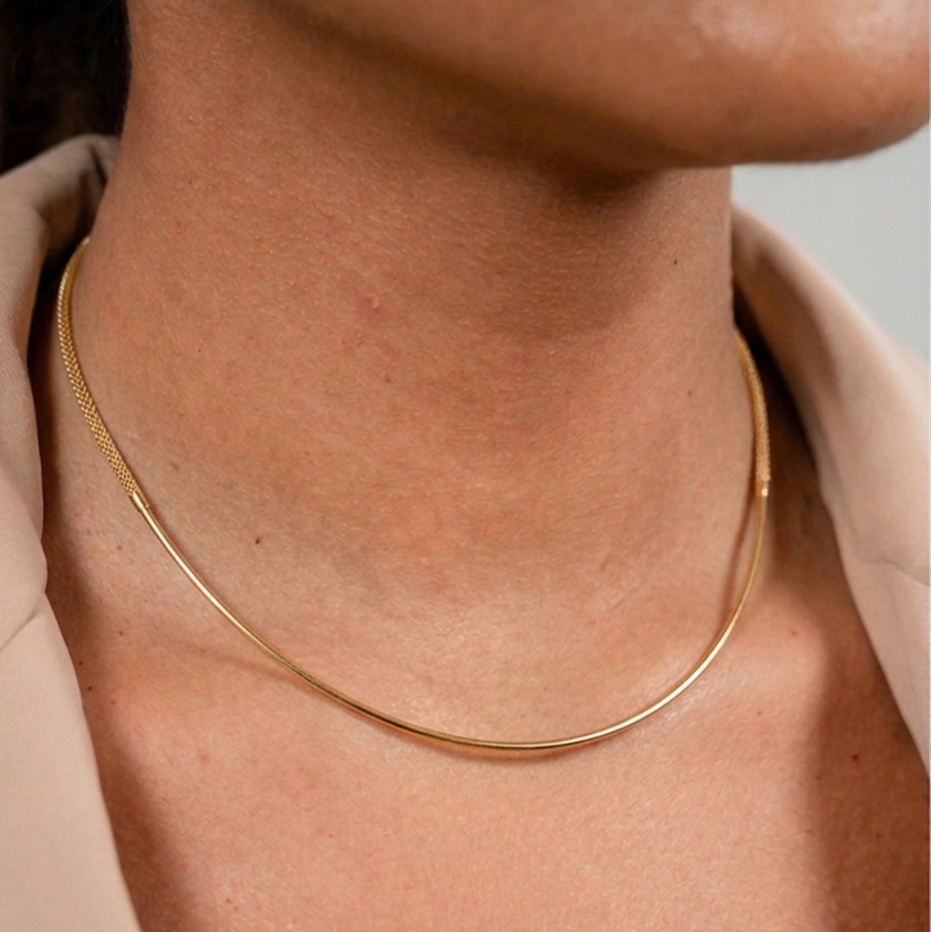 18K GOLD PLATED NECKLACE | NEW RADIANT RANGE | BRAINSTORM JEWELRY
