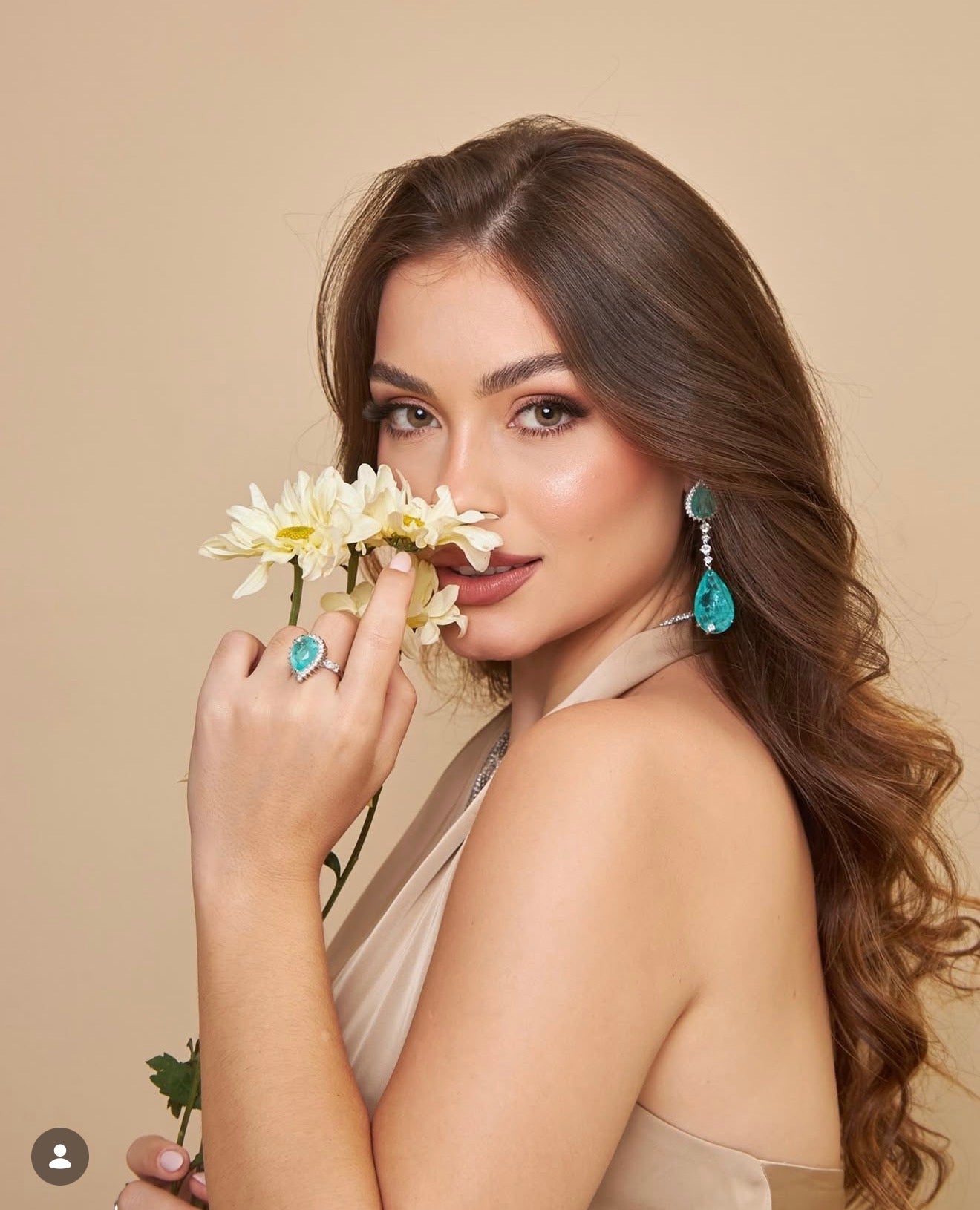 FUSION TOURMALINE DROP GABRIELA EARRING| SILVER | 925 QUEEN | BRAINSTORM JEWELRY