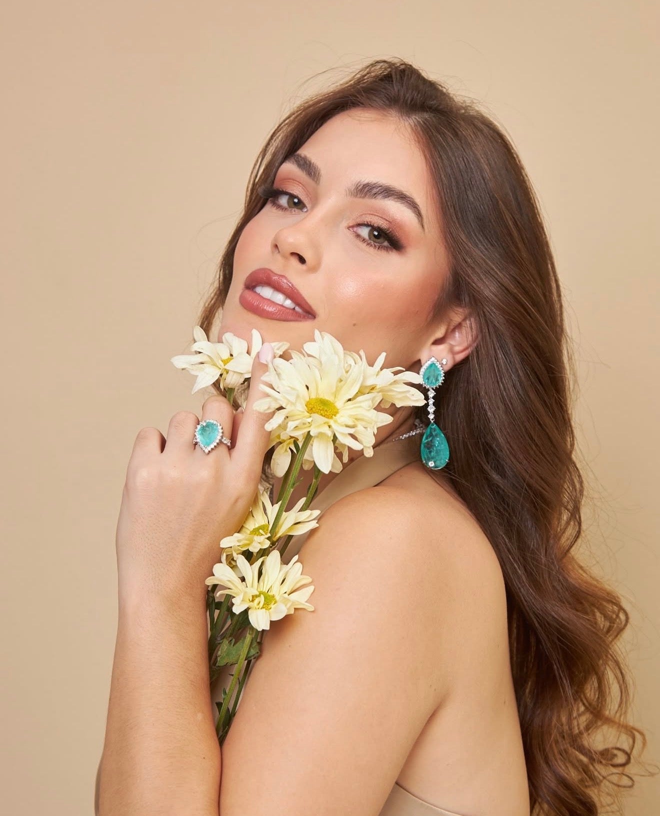 FUSION TOURMALINE DROP GABRIELA EARRING| SILVER | 925 QUEEN | BRAINSTORM JEWELRY