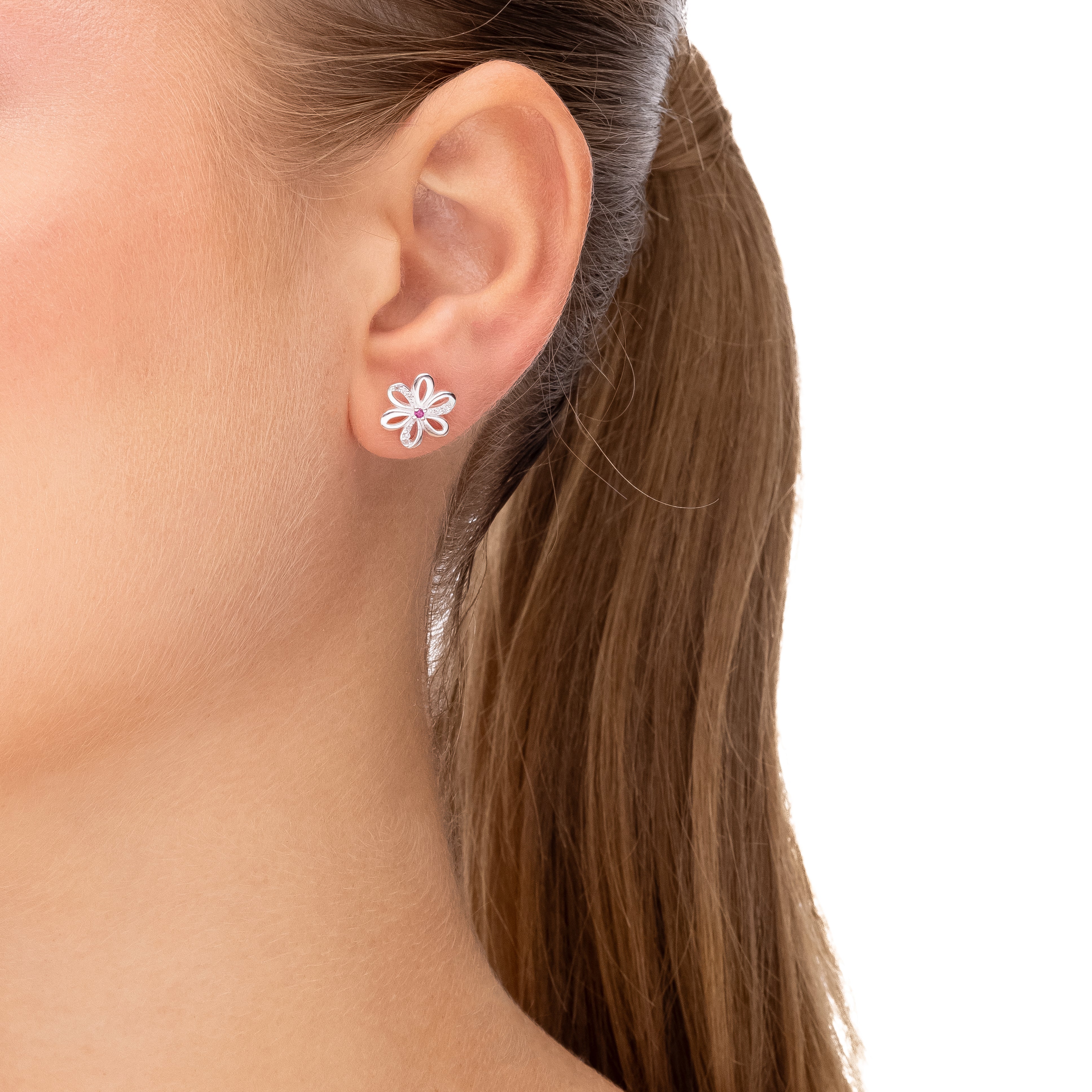 FLOWER BLOOM EARRING | SILVER | ETERNAL LOVE| BRAINSTORM JEWELRY