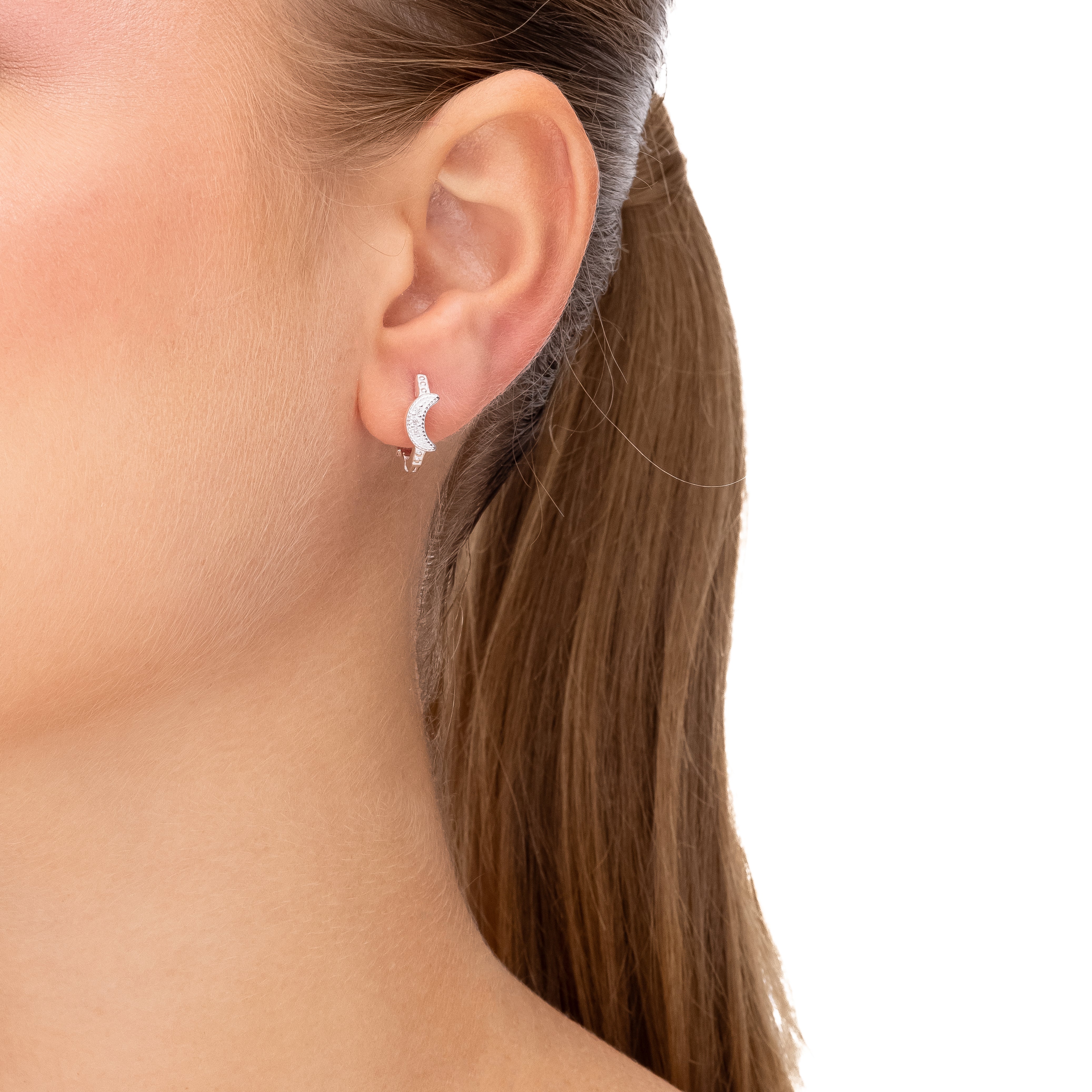 LUNA EARRING | SILVER | ETERNAL LOVE| BRAINSTORM JEWELRY