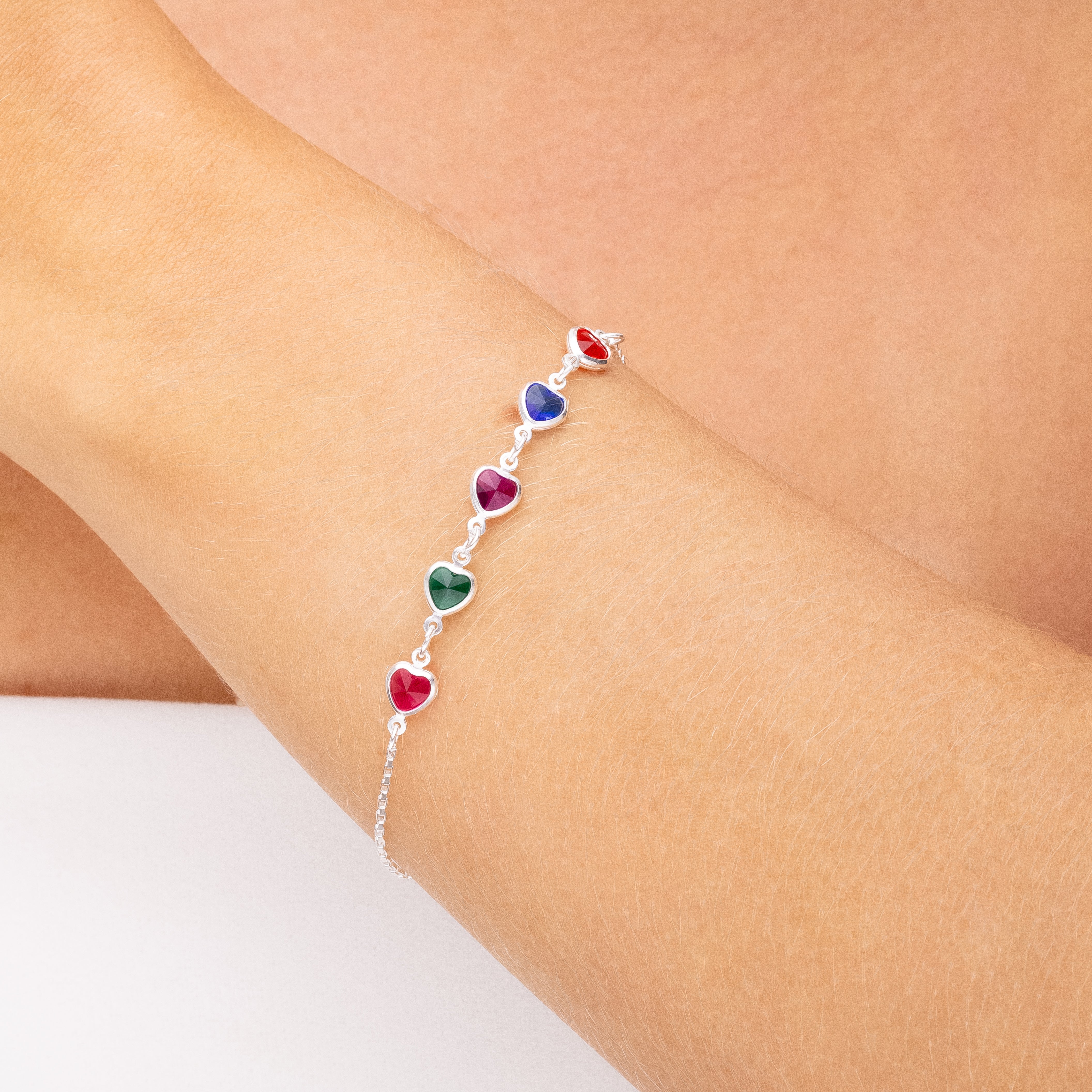 PULSEIRA BIHEART | PRATA | AMOR ETERNO | JOIAS BRAINSTORM