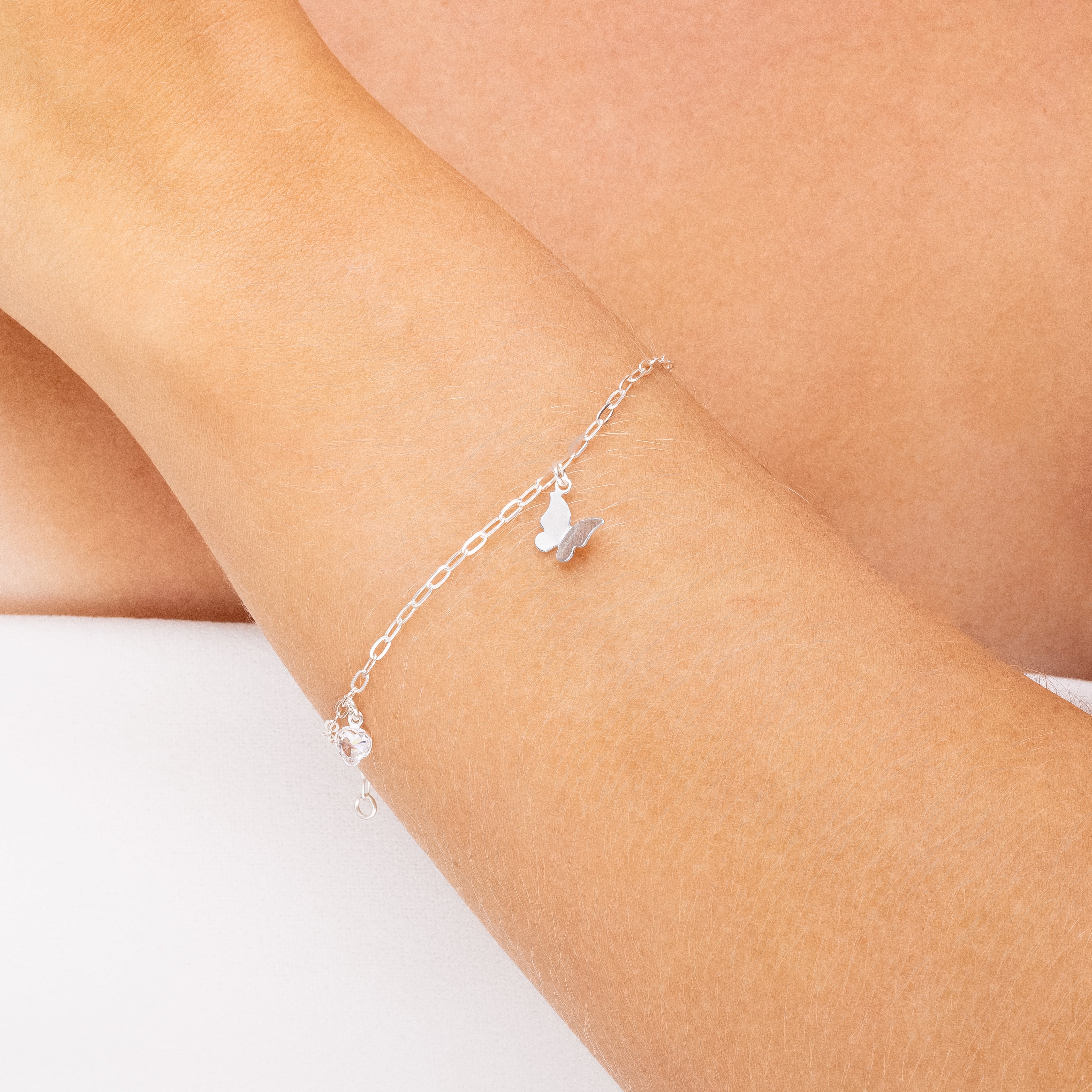 PULSEIRA BIHEART | PRATA | AMOR ETERNO | JOIAS BRAINSTORM