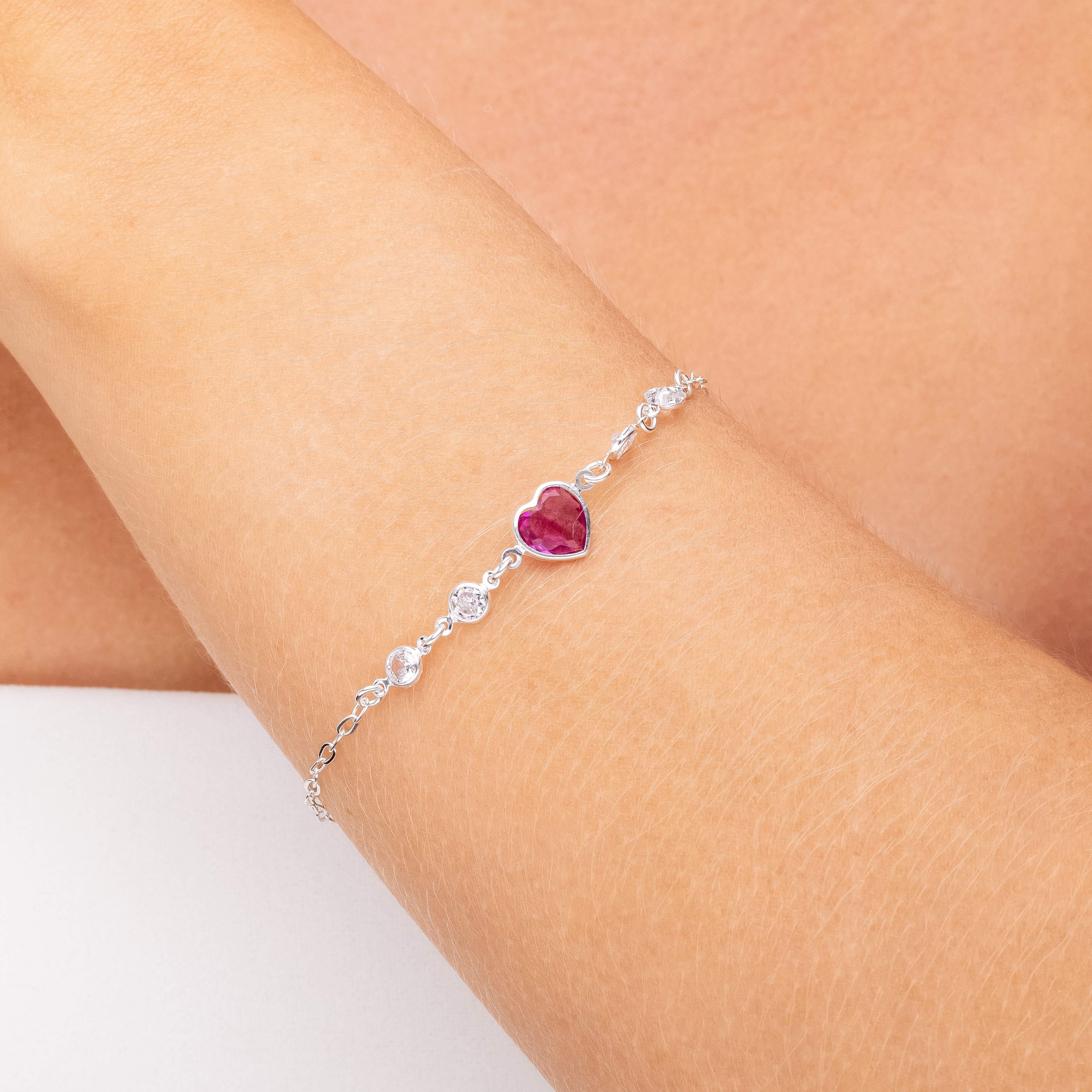 PULSEIRA BIHEART | PRATA | AMOR ETERNO | JOIAS BRAINSTORM