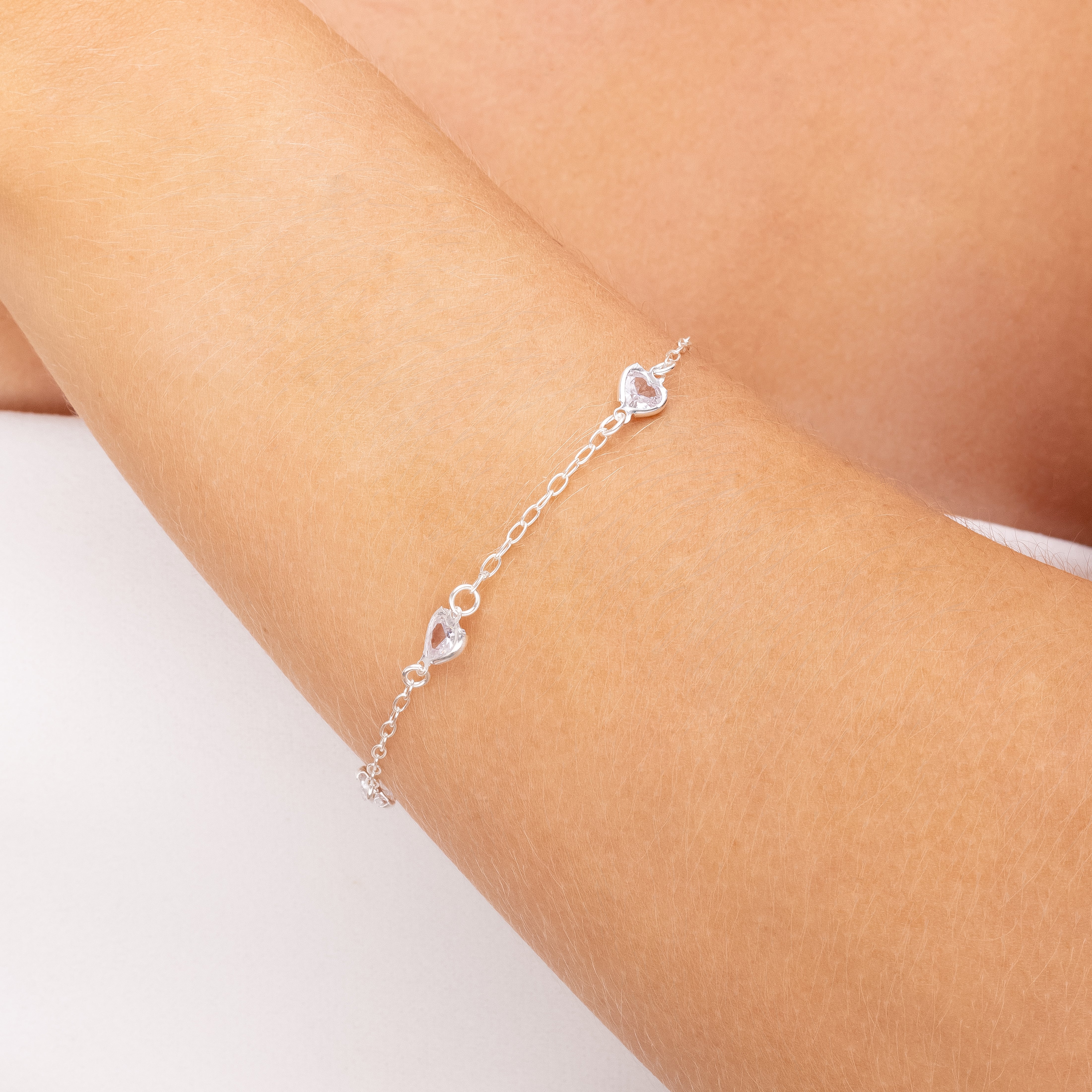 PULSEIRA BIHEART | PRATA | AMOR ETERNO | JOIAS BRAINSTORM