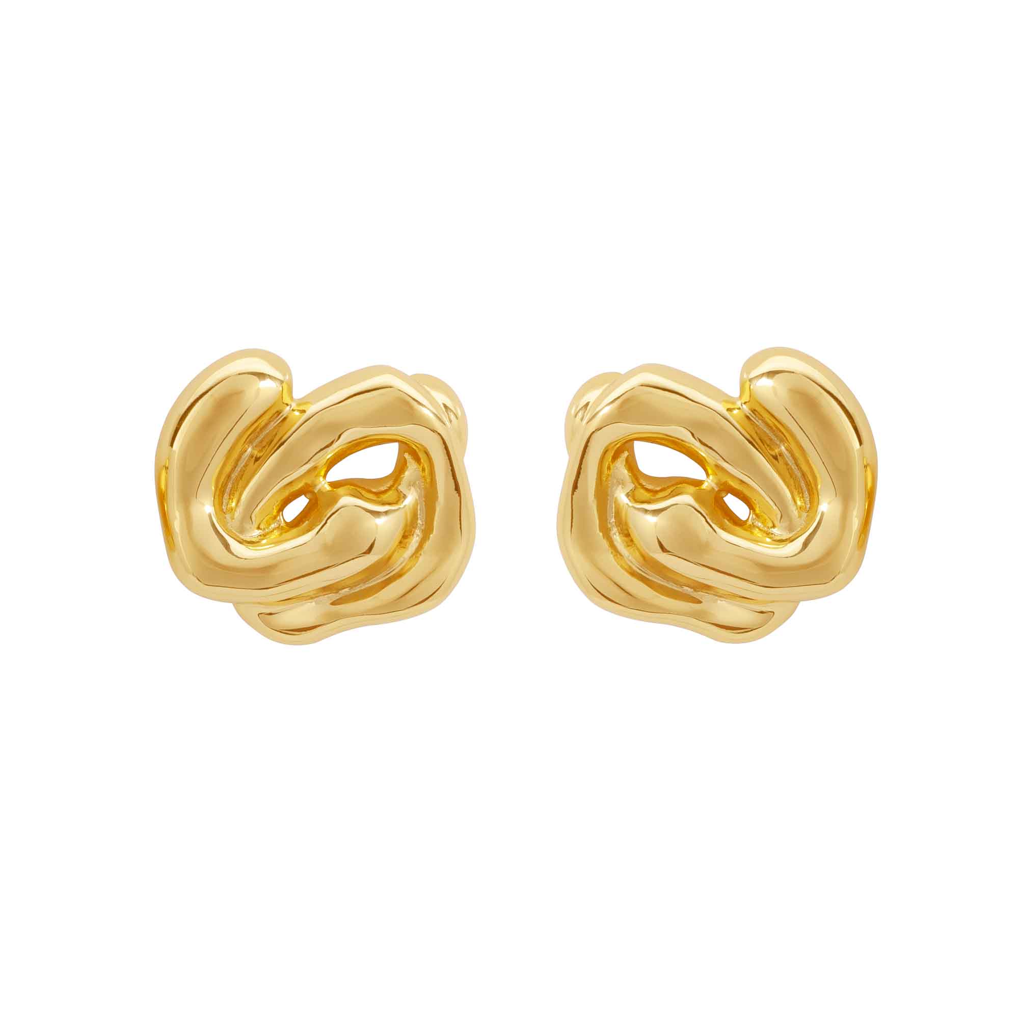 HYPNOTIC EARRING | 18K GOLD PLATED | UNSTOPPABLE COLLECTION | BRAINSTORM JEWELRY