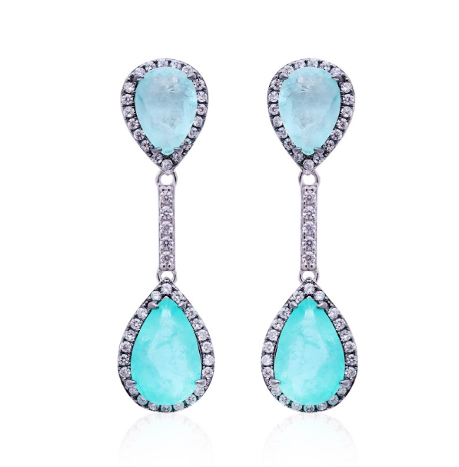 TOURMALINE FERNANDA EARRING