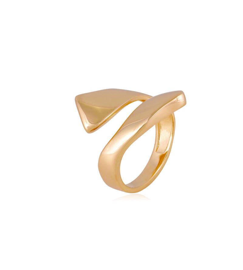 RING - GOLD PLATED - METAL