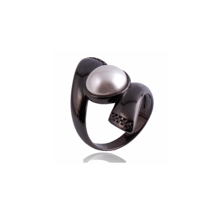 RING - BLACK METALLIZATION - PEARL