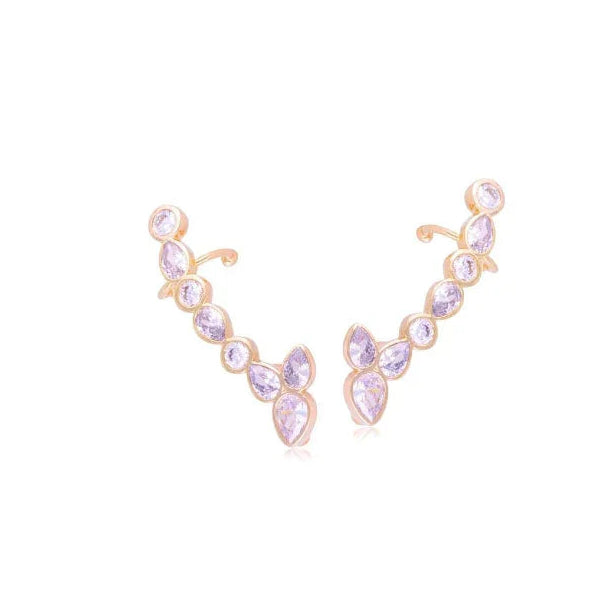 EARCUFF NAVETTE ZIRCONIA - GOLD PLATED | BRAINSTORM JEWELRY - Brainstorm Jewelry