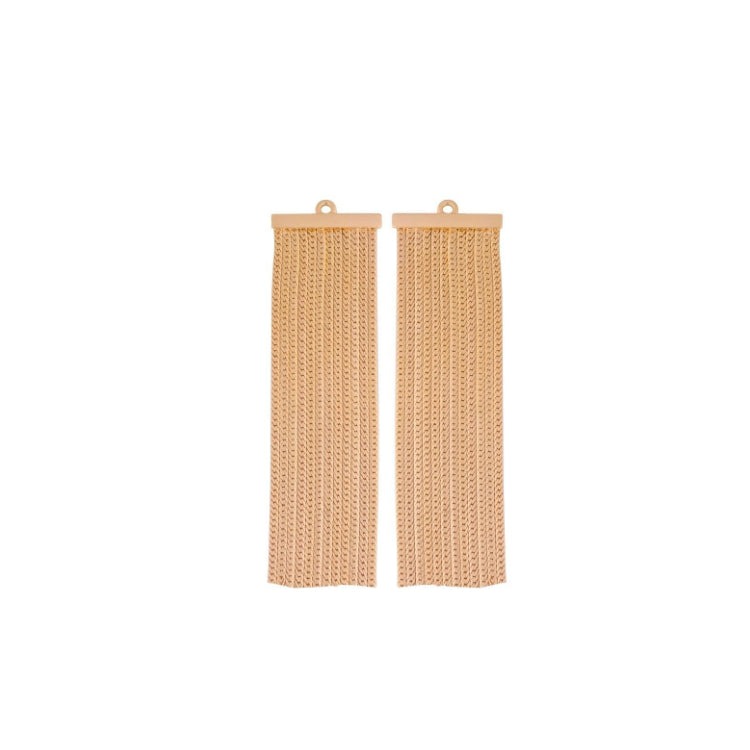 LARGE FRINGE FOR EARRINGS - GOLD-PLATED