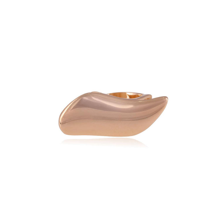 MODERN RING - GOLD PLATED  | BRAINSTORM JEWELRY