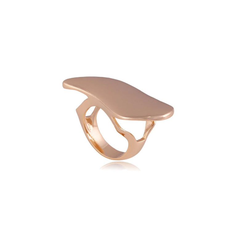 MODERN RING - GOLD PLATED  | BRAINSTORM JEWELRY