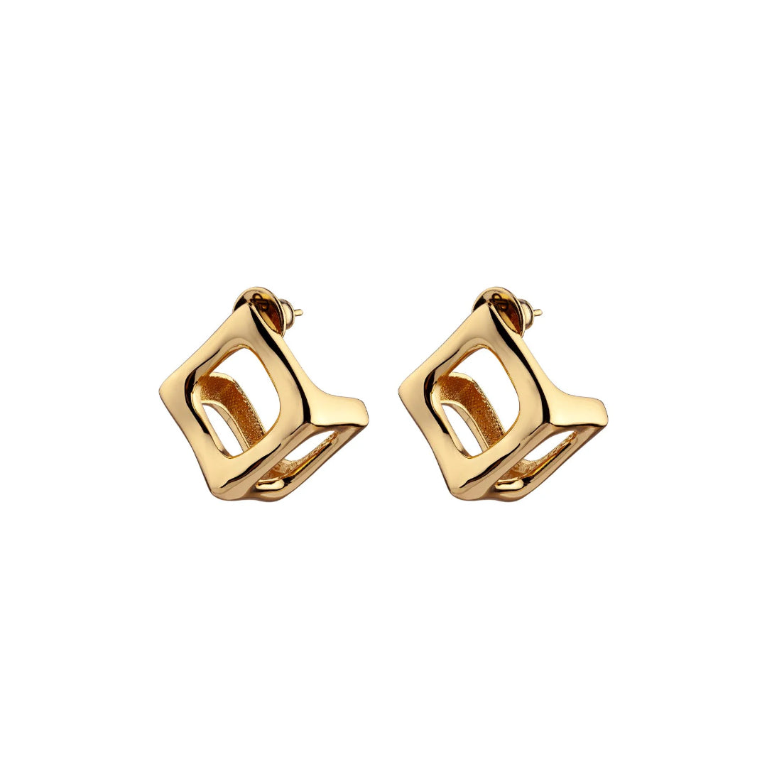 FIERCE EARRING | 18K GOLD PLATED | UNSTOPPABLE COLLECTION | BRAINSTORM JEWELRY