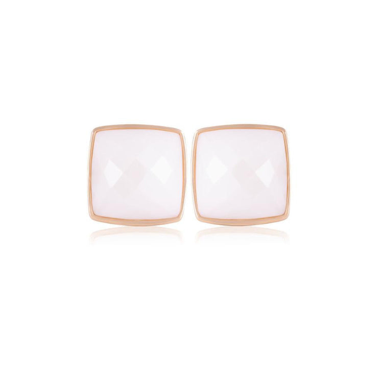 HARLEM HERITAGE EARRING - PEARLIZED PORCELAIN STONE