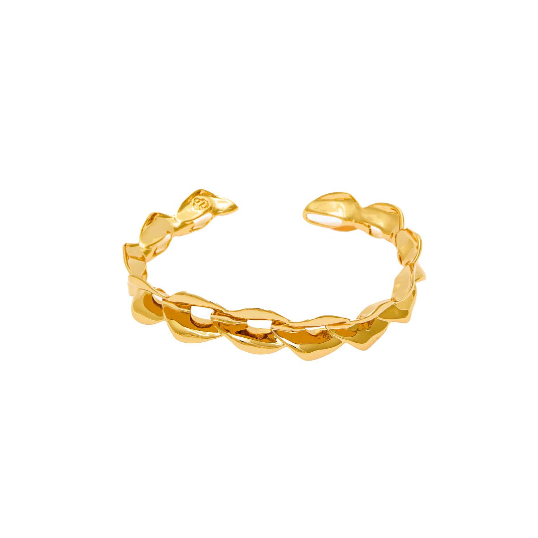 INDEPENDENT BRACELET| 18K GOLD PLATED | UNSTOPPABLE COLLECTION | BRAINSTORM JEWELRY